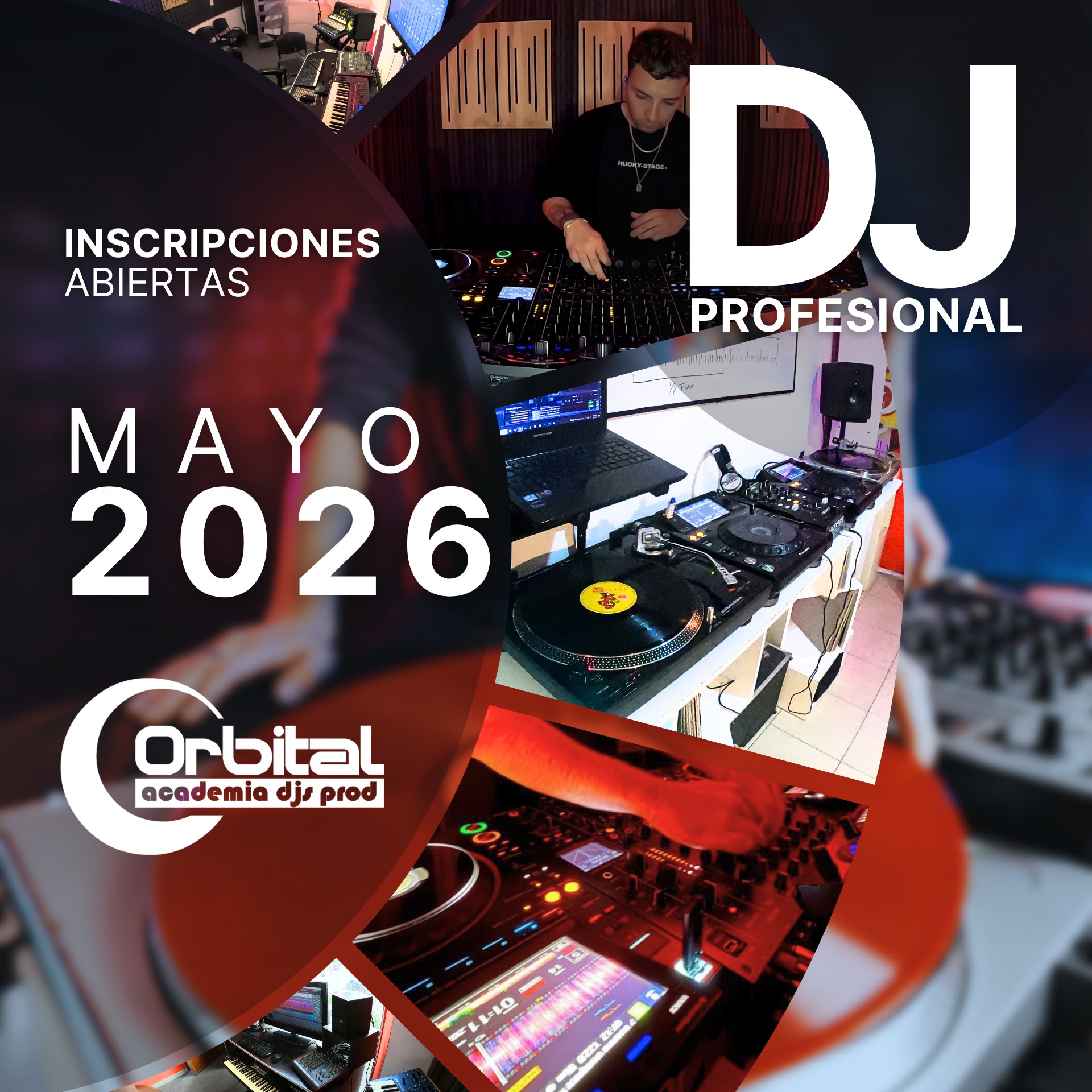 ¿Querés empezar tu camino como DJ? 🎧✨
No dejes que pase más tiempo. Si buscás un ambiente cómodo, profesional y con equipamiento de primera para soltar tus primeros beats, Orbital es tu lugar.
Llevamos casi 20 años formando a los artistas que hoy mueven las pistas. 🚀 Vos podés ser el próximo. No solo aprendés técnica, te sumás a una trayectoria que nos avala.
✅ Elegí bien. Elegí trayectoria. Elegí Orbital.
👇 ¡Sumate hoy mismo!
📱 WhatsApp: 3515588761
📍 Córdoba, Argentina