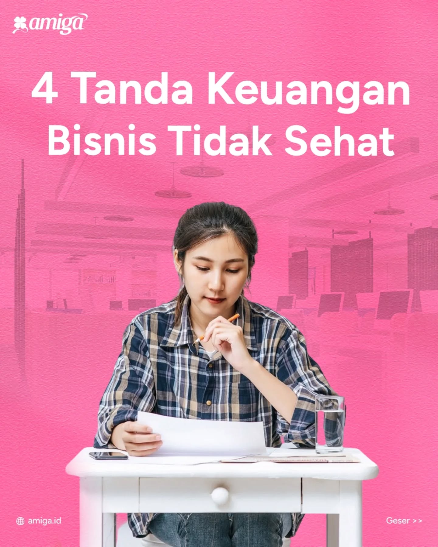 Banyak pebisnis baru sadar kondisi keuangannya bermasalah saat sudah terlambat, padahal tanda-tandanya sudah ada dari jauh hari.
Swipe untuk cek apakah bisnismu aman. 👉
#amiga #tips #keuangan #bisnis