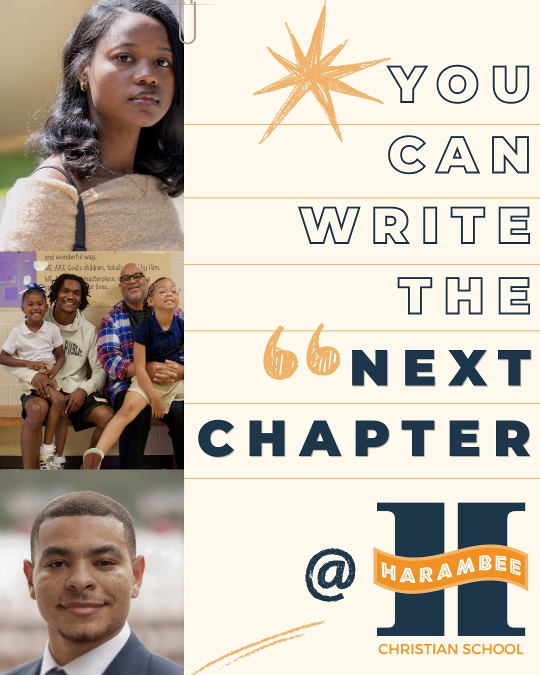 WRITE THE NEXT CHAPTER
You helped write these stories. 📖
A nonprofit founder in the Congo. A community of loving fathers. A future educator. Harvard Law.
These are Harambee alumni — and your generosity is woven into every one of their journeys.
We're closing a $100K gap by June 30 so the next generation gets the same chance. Public schools in our community are closing — families need a home. Harambee is ready.
"Thank you for continuing to believe in your students long after they leave the classroom." — Elonga Bashombana, Harambee alumna & founder of CongoConnect
Link in bio to give today. 🙏🏽
#harambee #writethenextchapter