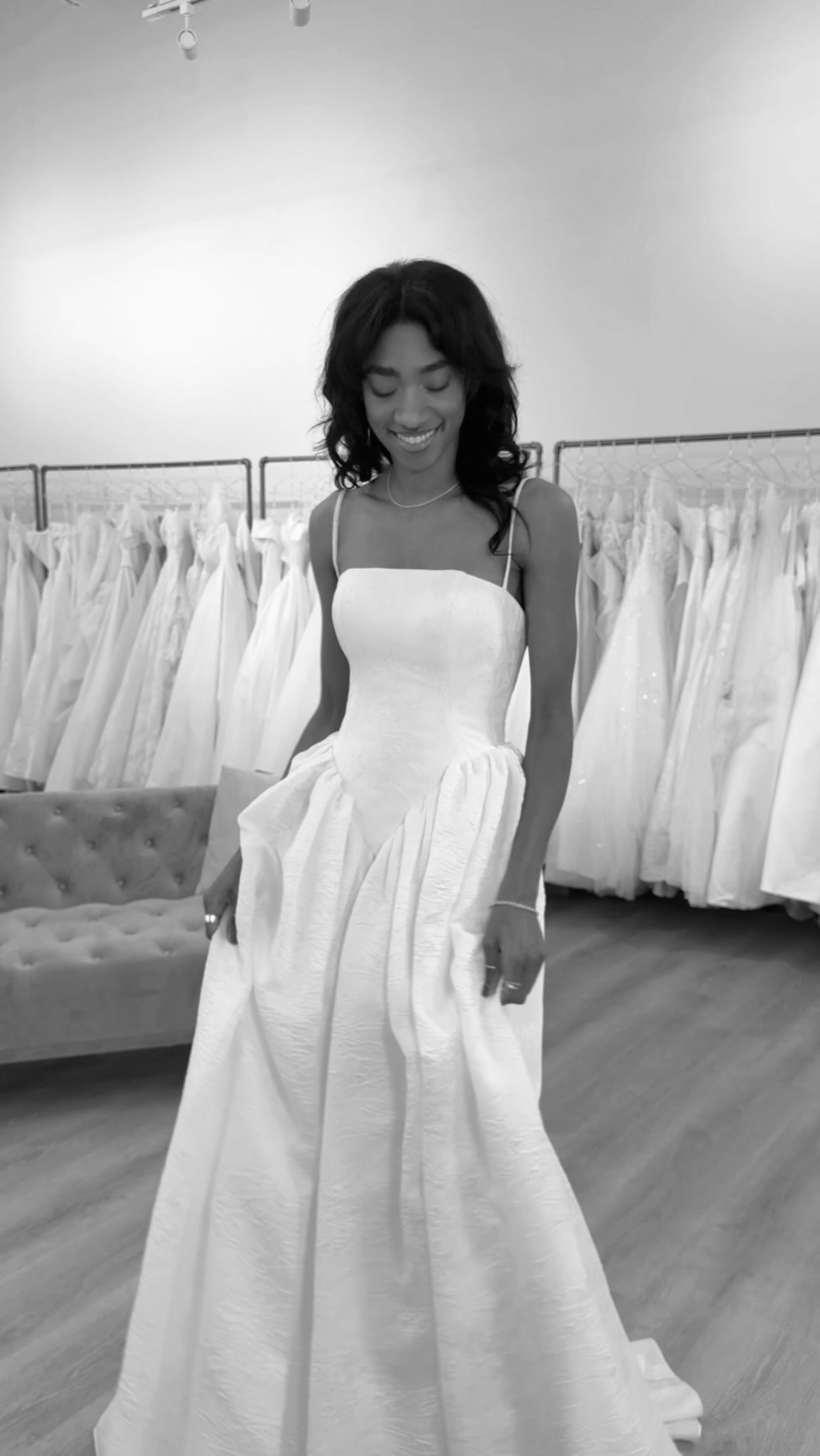 FRANCIE by @martinalianabridal on @visualcommentary 🤍
/
wedding dress inspiration, bridal shop annapolis, bride, engaged, wedding dress shopping