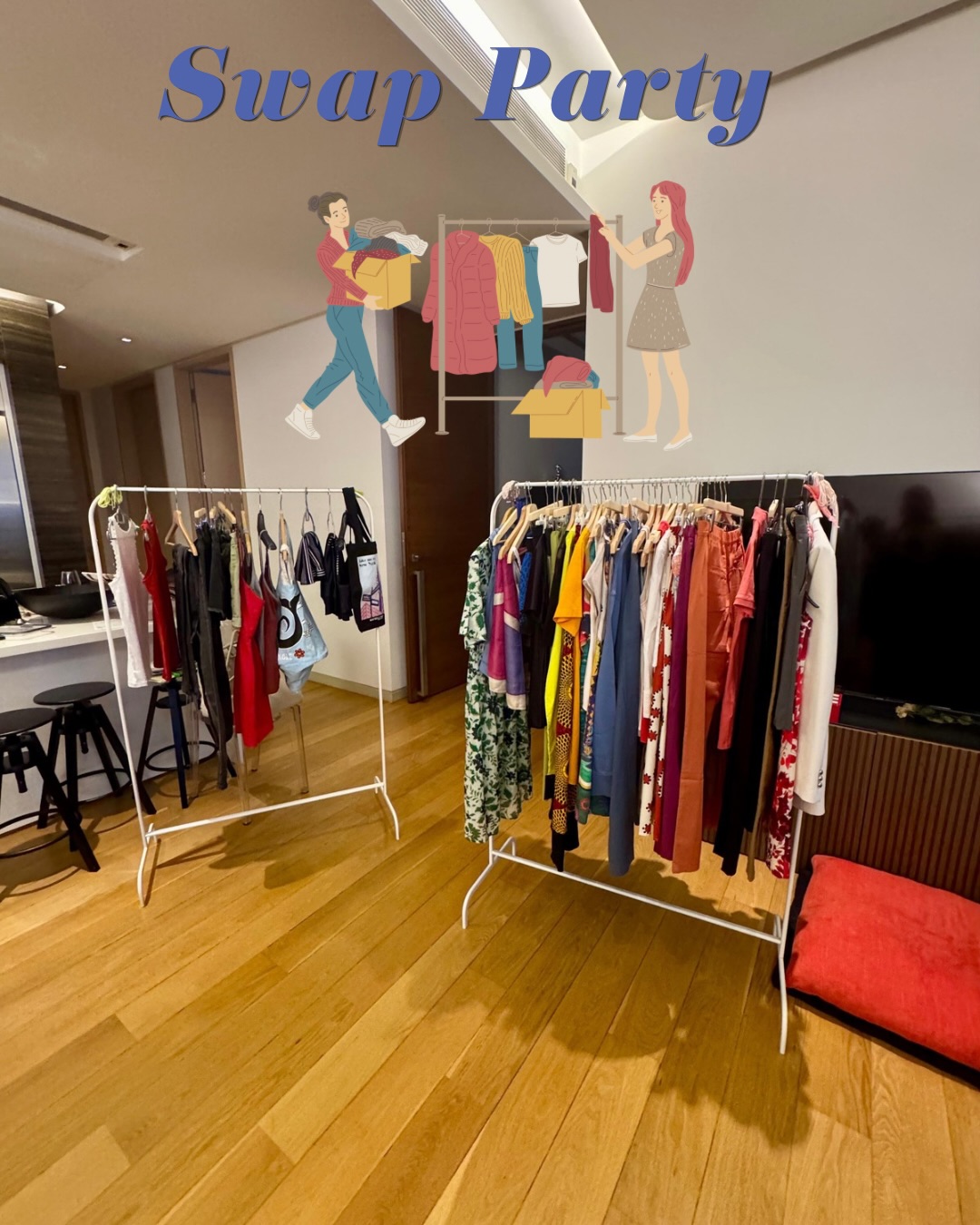 The inaugural Swap Party was a true celebration of community and sustainability, beautifully hosted by our member @alidacagno.
A sincere thank you to @wholesomeharvest for the fantastic food that kept spirits high and conversations lively. Looking forward to many more events like this!
#swapparty #iwgsingapore #sustainability