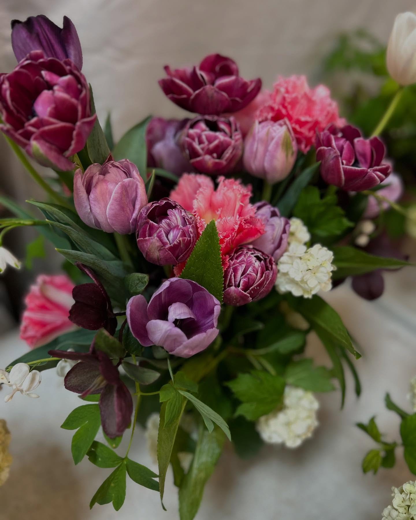 If you ordered Mother’s Day flowers, do not forget to pick them up today (Friday) at the location you chose or Saturday! Everything is ready to go and looks great. Can’t wait to share them with you all. 🥰
