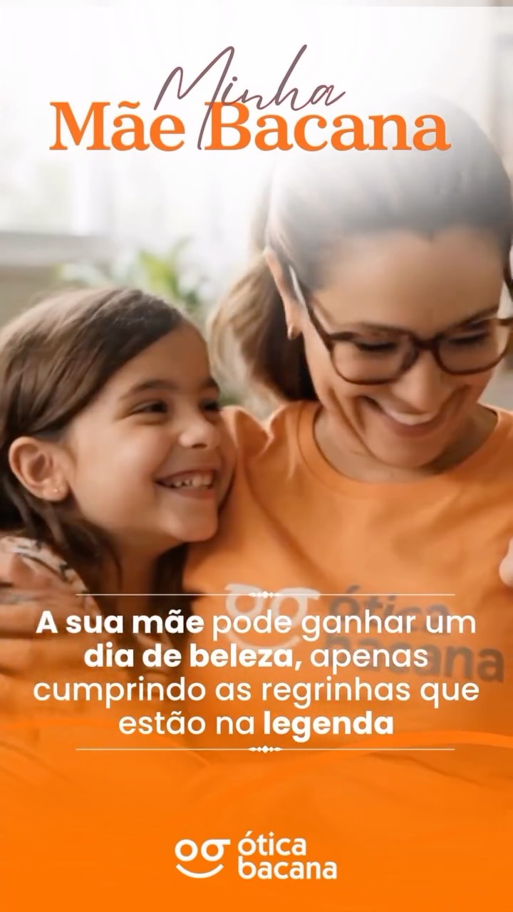 🌸 Minha Mãe Bacana 🌸
A sua mãe merece um dia especial 💖
A mãe mais marcada nos comentários deste post vai ganhar um verdadeiro Dia de Beleza ✨👑
Pra participar é simples:
👇 Marque sua mãezinha nos comentários!
⚠️ Regras importantes:
✔ quem comentar precisa curtir este post
✔ a mãe marcada também precisa curtir o post
✔ os dois perfis precisam seguir nossa página
✔ será permitida apenas 1 menção por pessoa (não vale marcar a mesma mãe várias vezes pela mesma pessoa)
Agora queremos saber:
quem tem a mãe mais Bacana aqui? 👀🌷