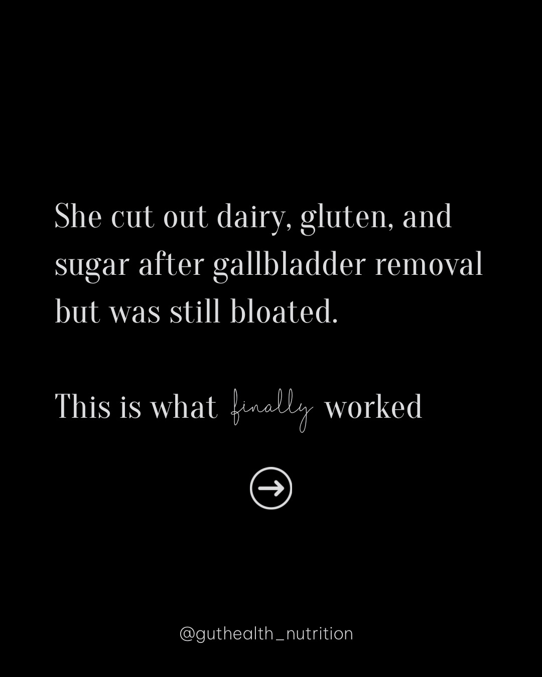 Imagine waking up with a flat stomach, steady energy, and digestion that just works. No more rushing to the bathroom, no more guessing what foods will set you off, just feeling good in your body again.⠀
⠀
That’s exactly what my client achieved after years of bloating, loose stools, and failed elimination diets. The difference? We stopped the guesswork and addressed what was actually happening in her gut. No guessing. Just finally getting answers after years of confusion.
⠀
You don’t need extreme restrictions, you need the right strategy. ⠀
Inside The Gallbladder Gone Reset, I teach you how to:
nourish your body in a way that actually supports post-GB digestion
eat without bracing for what’s going to happen later
understand why symptoms are happening instead of fearing them
stop planning your life around bathrooms and “safe” foods
This is not about pushing through discomfort or forcing foods that don’t work for you.
It’s about giving your body the right support so digestion can finally calm down.
💬 Comment YES to learn more.
#GallbladderRemoval #BileSupport #BloatingRelief