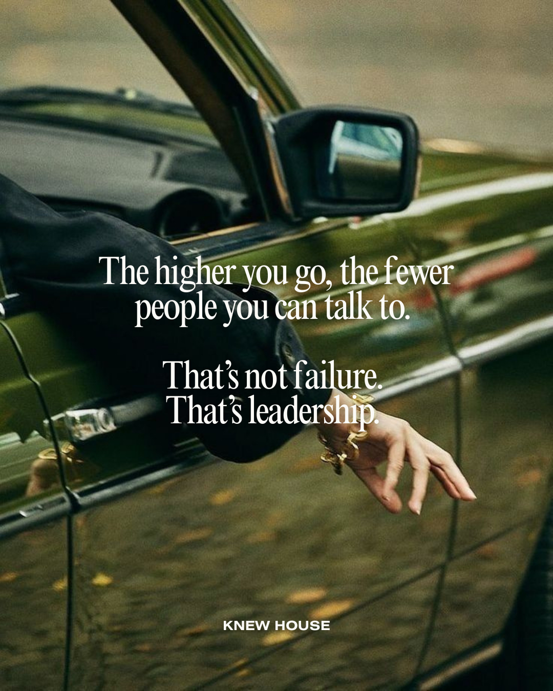 Leadership narrows the room.
As responsibility increases, conversations change. Decisions carry weight. Words carry consequence.
It’s not that you suddenly need less support, you need different support.
If the room feels smaller, it doesn’t mean something is wrong. It means you’re leading.
