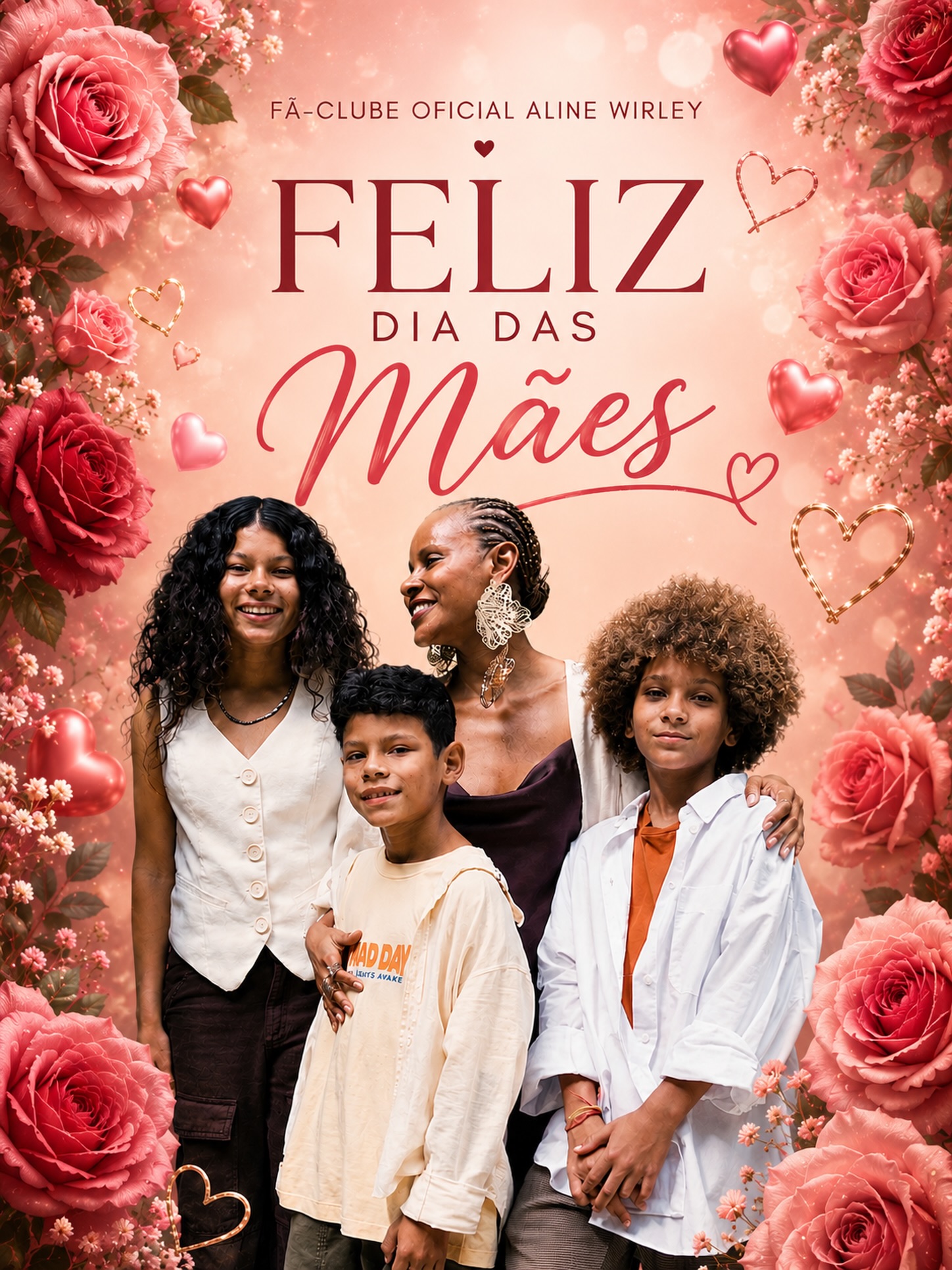 Mãe é colo, força, amor e abrigo… 🤍🌹
Hoje celebramos todas as mães que transformam o mundo com carinho, coragem e dedicação diária.
Em especial à nossa querida @alinewirley , que inspira através do amor, da sensibilidade e da forma linda como cuida e ama seus filhos. ✨
Que este Dia das Mães seja repleto de afeto, abraços sinceros e momentos inesquecíveis ao lado de quem faz a vida florescer todos os dias.
Feliz Dia das Mães para a Aline e para todas as mães incríveis que fazem do amor sua maior força! ❤️
#DiaDasMães #AlineWirley #FCAlineWirley #FelizDiaDasMães #AmorDeMãe