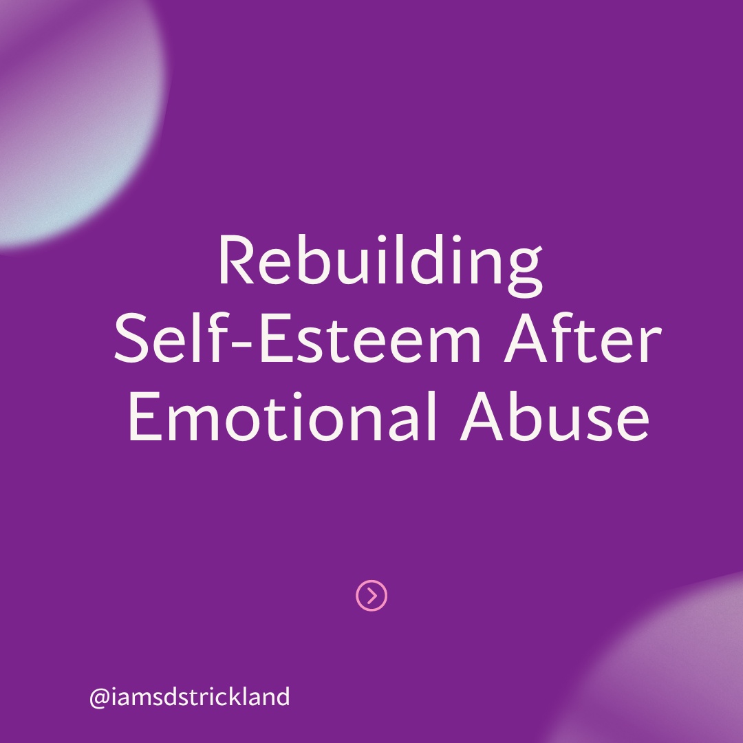 How do you rebuild your self-esteem after abuse?
May is Mental Health Awareness Month, highlighting the deep connection between emotional abuse and long-term mental health struggles like PTSD, anxiety, and low self-esteem. Rebuilding self-esteem requires recognizing that abuse was not your fault, accessing trauma-informed care, setting boundaries, and practicing self-compassion to reclaim your worth and safety. Here are a few things you can do to rebuild your self-esteem.
#Every1KnowsSome1 #owningyourstory #youhaveavoice #breakthecycle #stopdomesticviolence