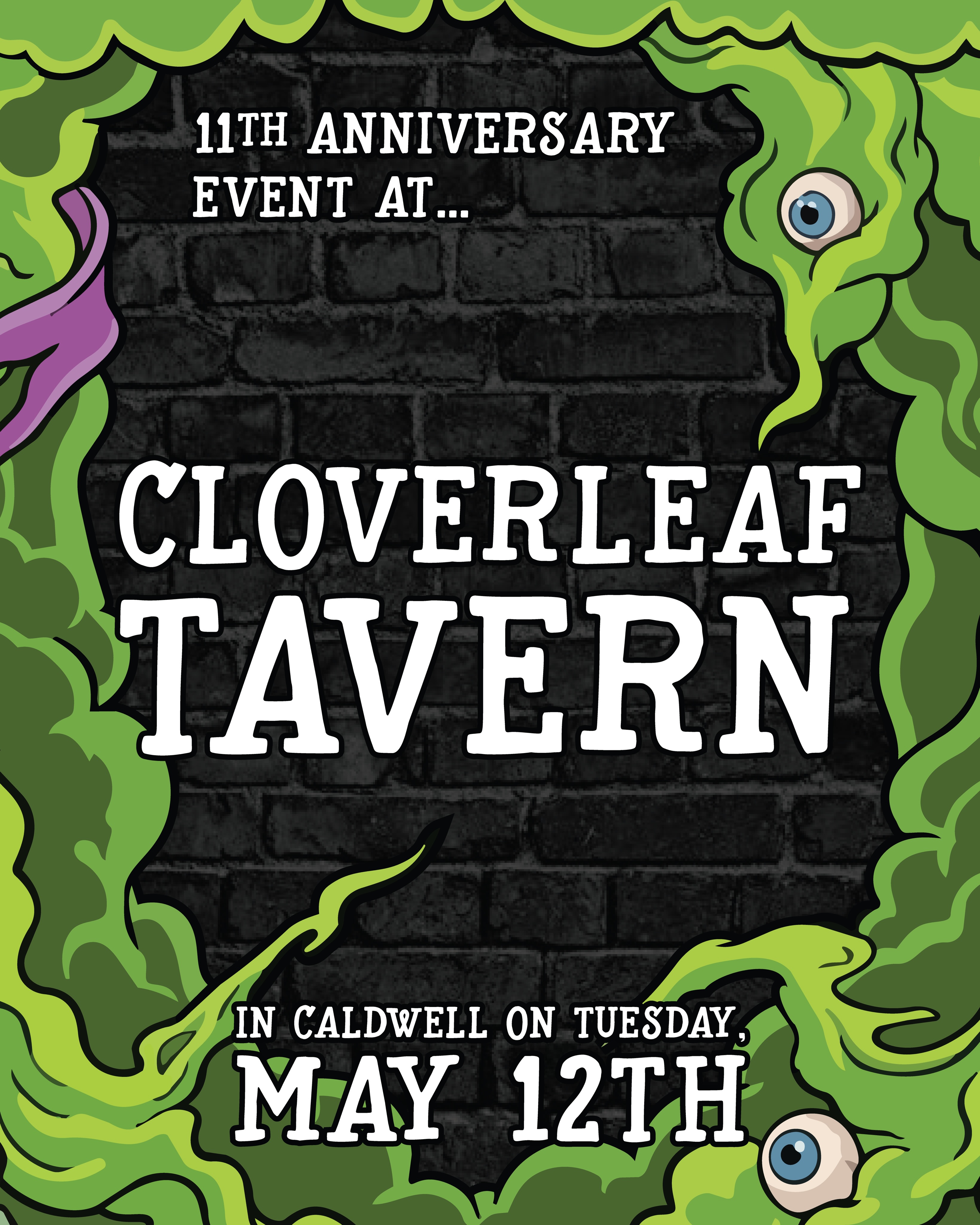 Time for the next stop on our month-long tour!
We’re continuing our 11th Anniversary celebrations next Tuesday (5/12) at another legendary spot in the NJ craft beer scene… the Cloverleaf Tavern in Caldwell.
We will have the following beers on tap for the event:
· Time Stands Still
· Tasty Jams
· Summer Jams
· Disturber of the Peace
Whether you’ve been with us since Year 1 or you’re just catching the train come hang out and celebrate 11 years of Brix. 🍻🍻
Remaining 11th Anniversary Tour Events:
· May 12th: @cloverleaftavern
· May 14th: @winberiesprince
· May 28th: @stirlinghotel
· May 29th: @thelandinghillsborough
· May 29th: @ednmarys
