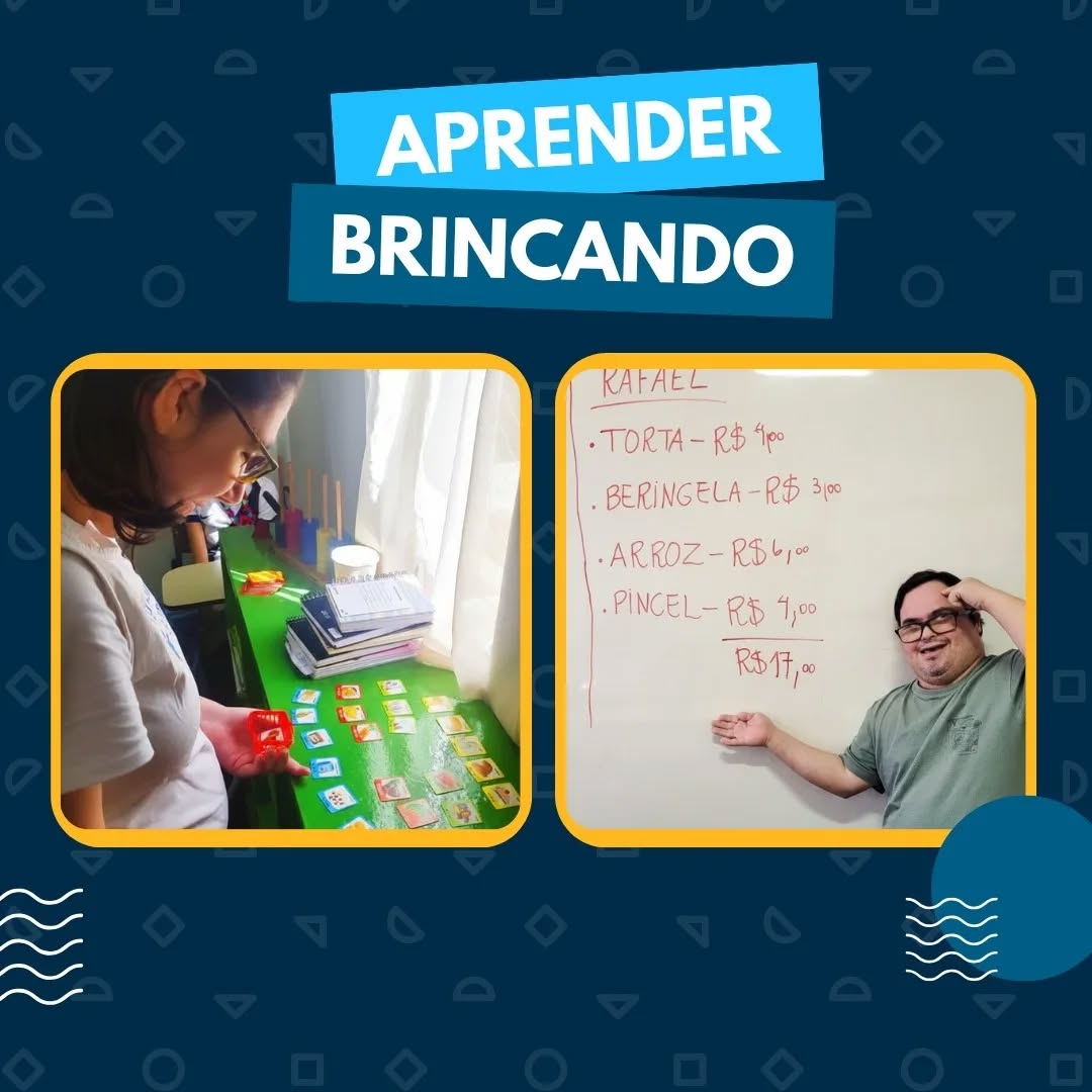 Aprender matemática também pode ser divertido e fazer parte do dia a dia. 🛒✨
Na atividade de hoje, os alunos participaram de um “mercadinho”, colocando em prática diferentes conceitos matemáticos de forma leve e significativa.
Cada estudante recebeu uma lista de compras e precisou selecionar os produtos indicados, registrar os valores de cada item e utilizar a calculadora para descobrir o total da compra.
Durante a proposta, os alunos também realizaram a contagem de fichas para identificar o valor dos produtos, exercitando o raciocínio lógico, a noção de quantidade e a resolução de problemas.
No Colégio Eduardo Guimarães, acreditamos que experiências práticas tornam o aprendizado mais concreto, participativo e conectado com situações do cotidiano. 💙