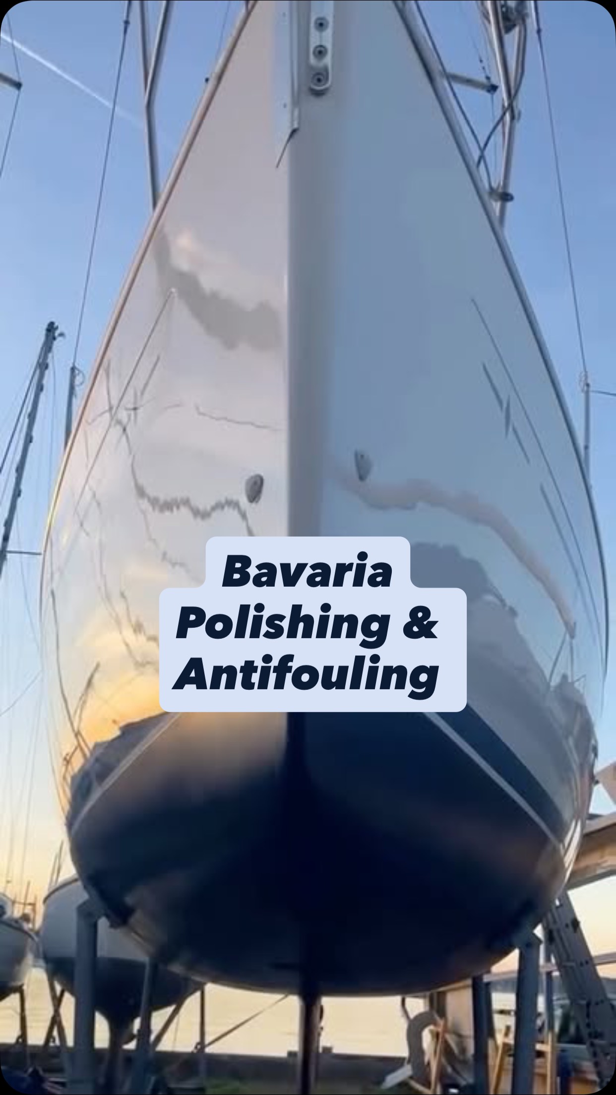 On this Bavaria we carried out a hull/deck polishing and applied a fresh coat of antifouling .
We are based at Hamble Point marina and we also cover the south coast so get in touch :
📞07881990845 📧 kurtmarineservices@gmail.com
We offer various services for the maintenance of your boat
⚓️ Antifouling
⚓️ Polishing
⚓️ Teak cleaning
⚓️ Coppercoat application
⚓️ Antifouling removal
… and more
#kurtmarineservices #boatmaintenance #antifouling #boatpolishing #kurtboatservices