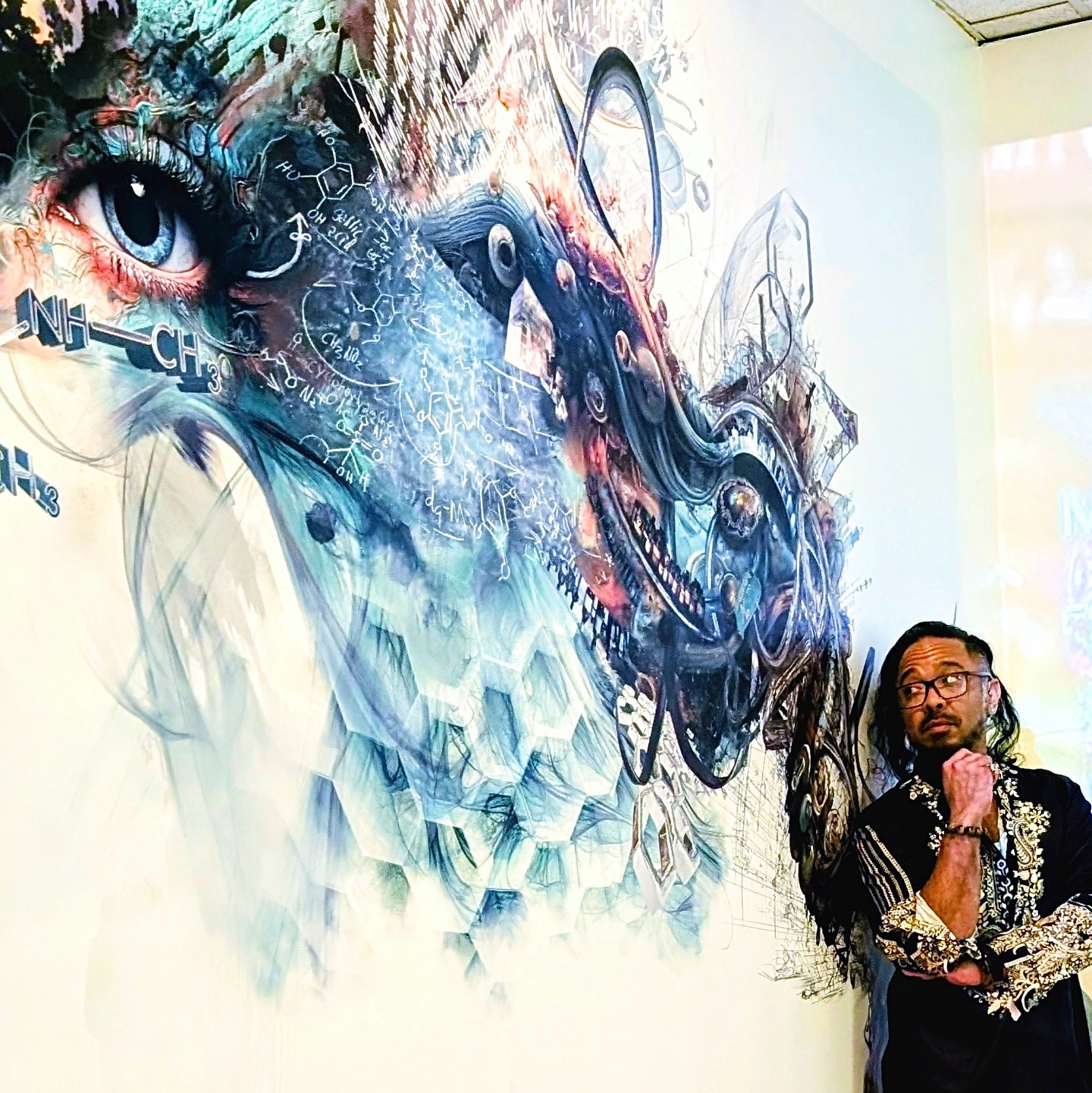 Some scenes from last Saturday’s incredible opening of the @shulginfoundation ‘s
“From Molecule to Movement” exhibition at @berkeleyalembic !! The show will be up all month, and there will be a few opportunities for a guided tour and showing during selected evenings. Check out www.Shulgin foundation.org for details!! Stay tuned for more electric artsy bits!
.
#hanifwondirdesign #shulginfoundation #berkeleyalembic #hdproductions831 #shulginarchives