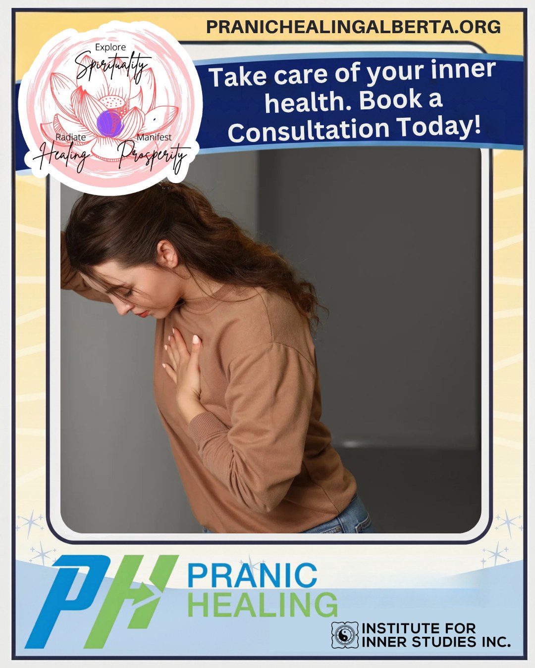 #PranicHealing is a simple & comprehensive system of natural healing techniques that accelerate the body’s natural healing process.
• #SpiritualHealing
• #RadiateHealing
• #ManifestProsperity
• #MeditationHealing
🌐www.pranichealingalberta.org
📱#YEG: Sudheer 780-709-7503
📱#YYC: Allison 403-891-3035
#EnergyHealing #ChakraHealing #InnerPeace #HolisticWellness#EnergyClearing #HealingFromWithin