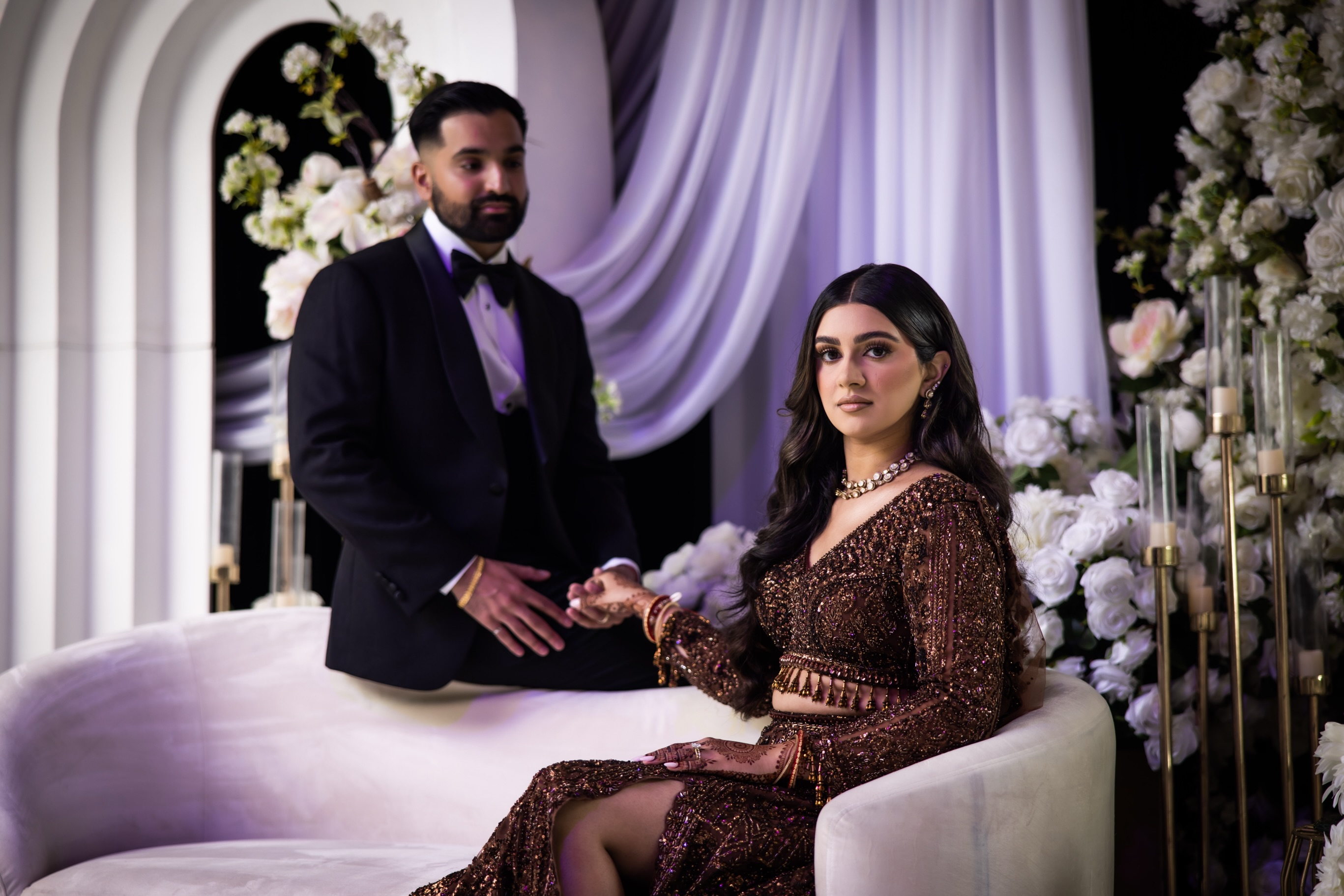MODERN MONOCHROME
Design Decor and florals @universaldecor
Planner @affineweddings
Photographer @paulreyatphotography
Venue @reflectionssurrey
#LuxuryWedding #WeddingDesign #EditorialWedding #indianwedding #WeddingInspiration