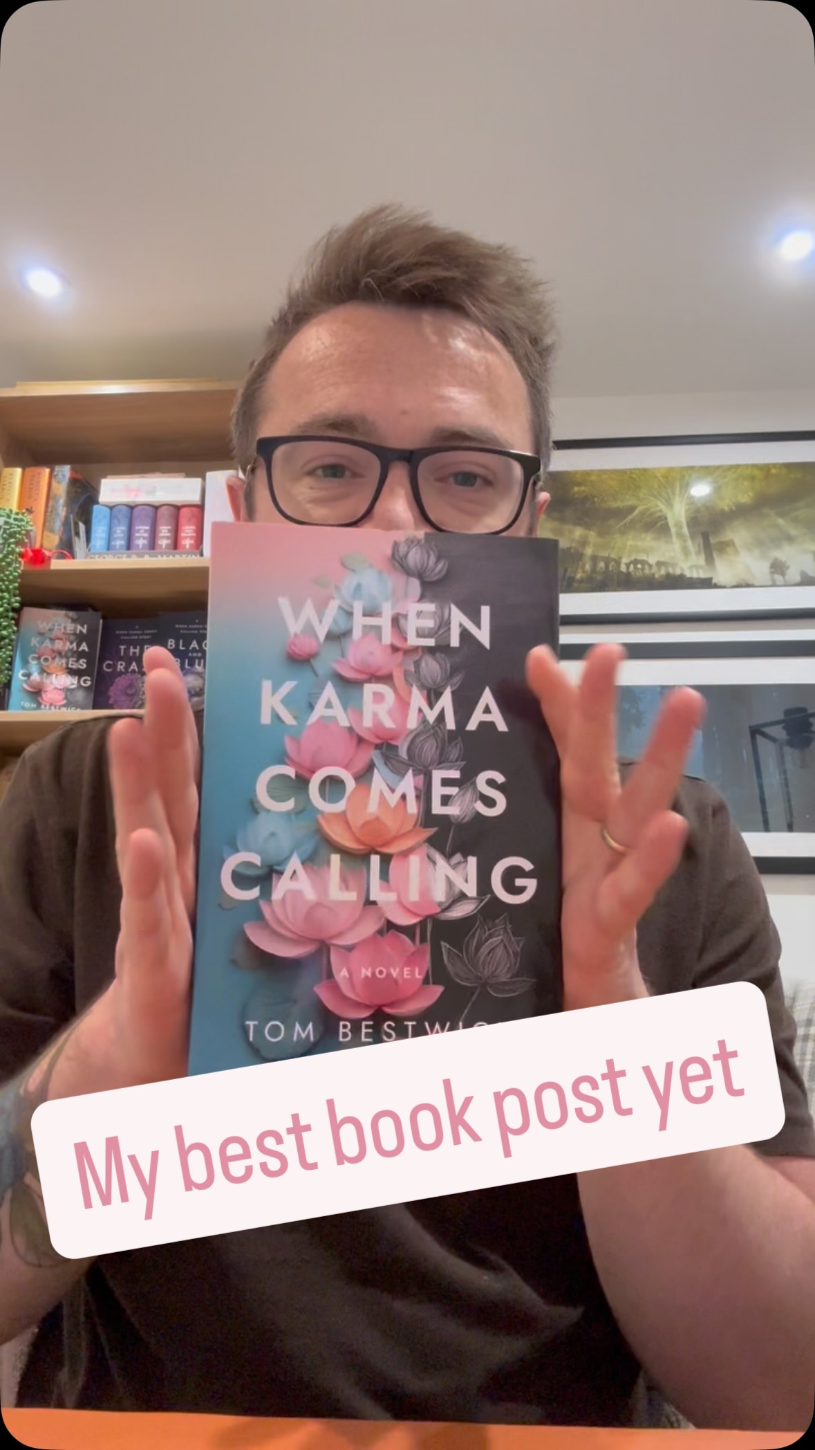 This might just be my favourite book post yet.
I always wanted a hardback edition of When Karma Comes Calling… and now it exists!
With sprayed edges, gorgeous end papers, and the best inside covers I could hope for.
The best bit? It’s available for anyone in the UK to buy right now.
It might just become the best looking book on your bookshelf…
All the details are in the video or over on tombestwickauthor.com
#authorsofig #writerlife #authorlife #writerscorner