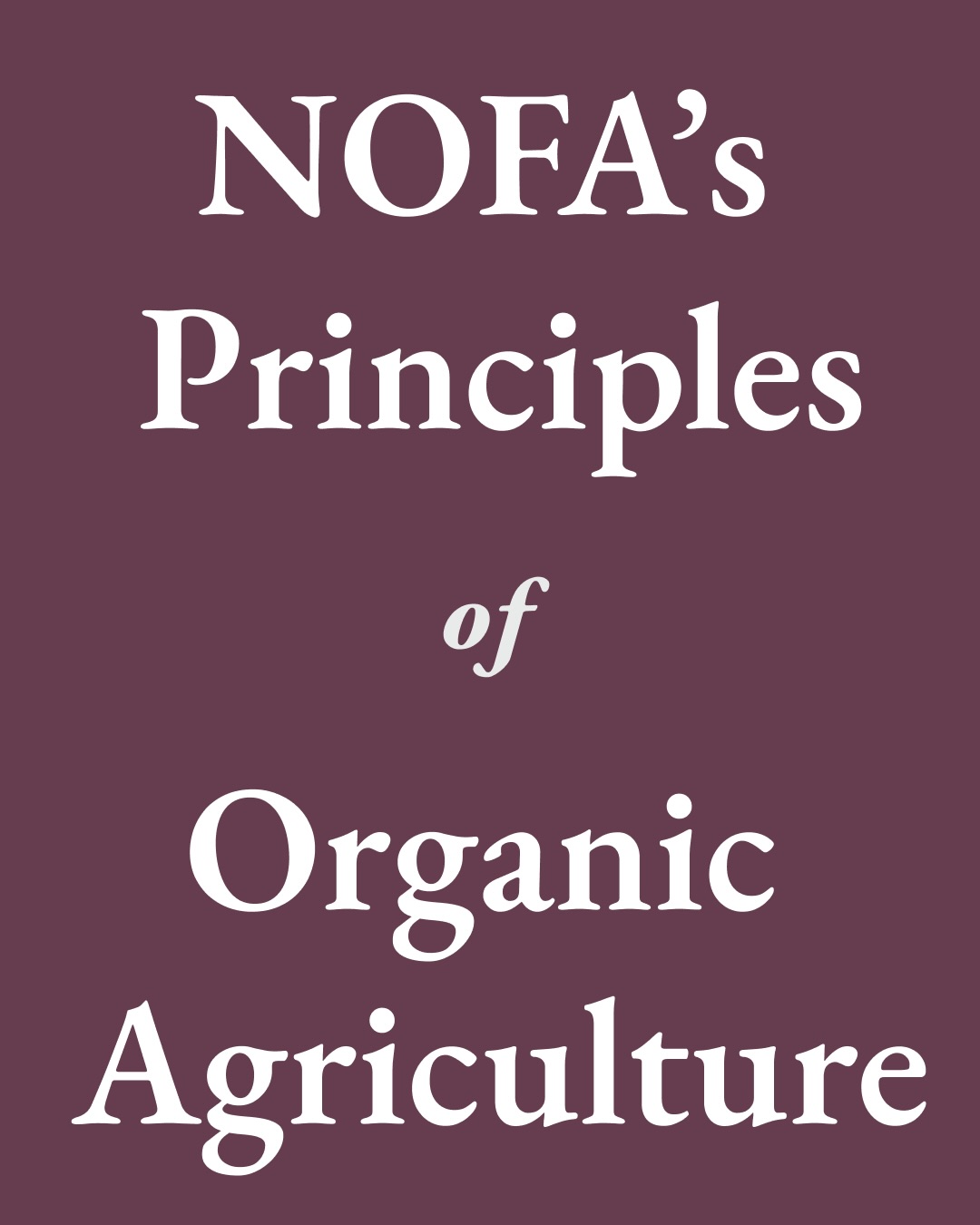 💚 The Future Is Regenerative.
On behalf of @the_natural_farmer and NOFA’s Interstate Council, we are excited to endorse The Principles of Organic Agriculture established by
the International Federation of Organic Farming Movements with members in over 100 countries.
We are working together to support a just and climate resilient farming and food system.
🌸 We’d also like to share a bit of extra spring love to our local partners here in the greater northeast bioregion @nofavermont @nofamass @nofanewhampshire @nofanj @nofanewyork @ctnofa @nofa_ri
~ With Love and Care ~
@the_natural_farmer
.
.
.
#farming #food #organicfarming #NOFA #regenerativefarming
