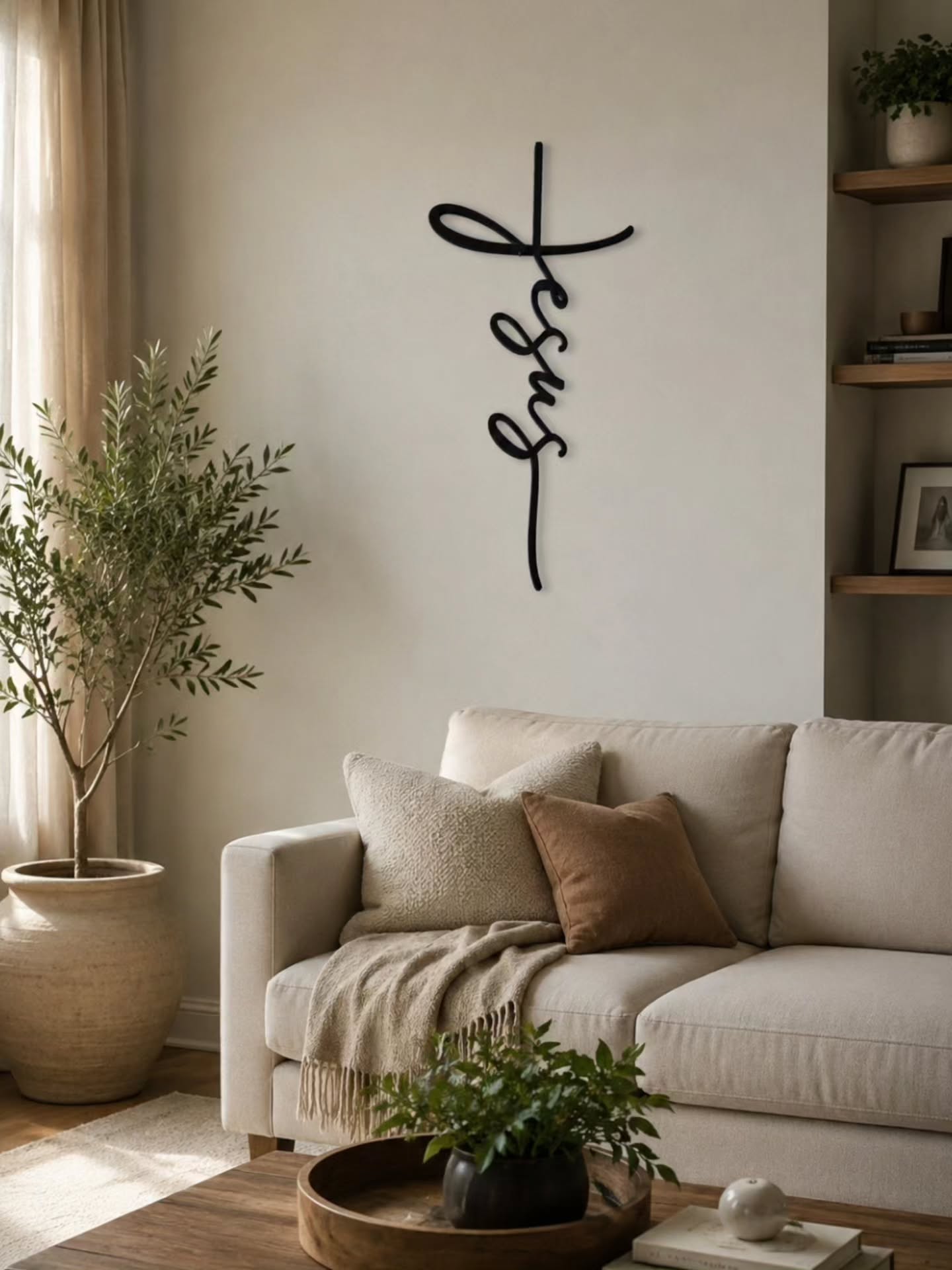A home feels different when faith is at the center ✨🤍
Minimalist “Jesus” wall art - simple, meaningful, timeless.
📍Somerset West | 0818794603 | info@creatifhelderberg.co.za
#homedecor #christianlife #lasercut #capetown