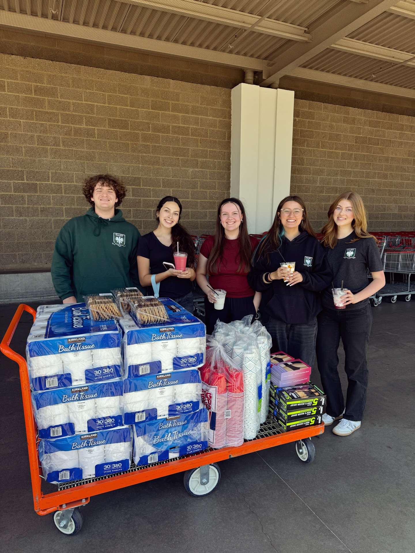 Interact Club and a @costco haul for our friends at the Lodi Access Center! They are doing amazing work in our community and we are blessed to support them!