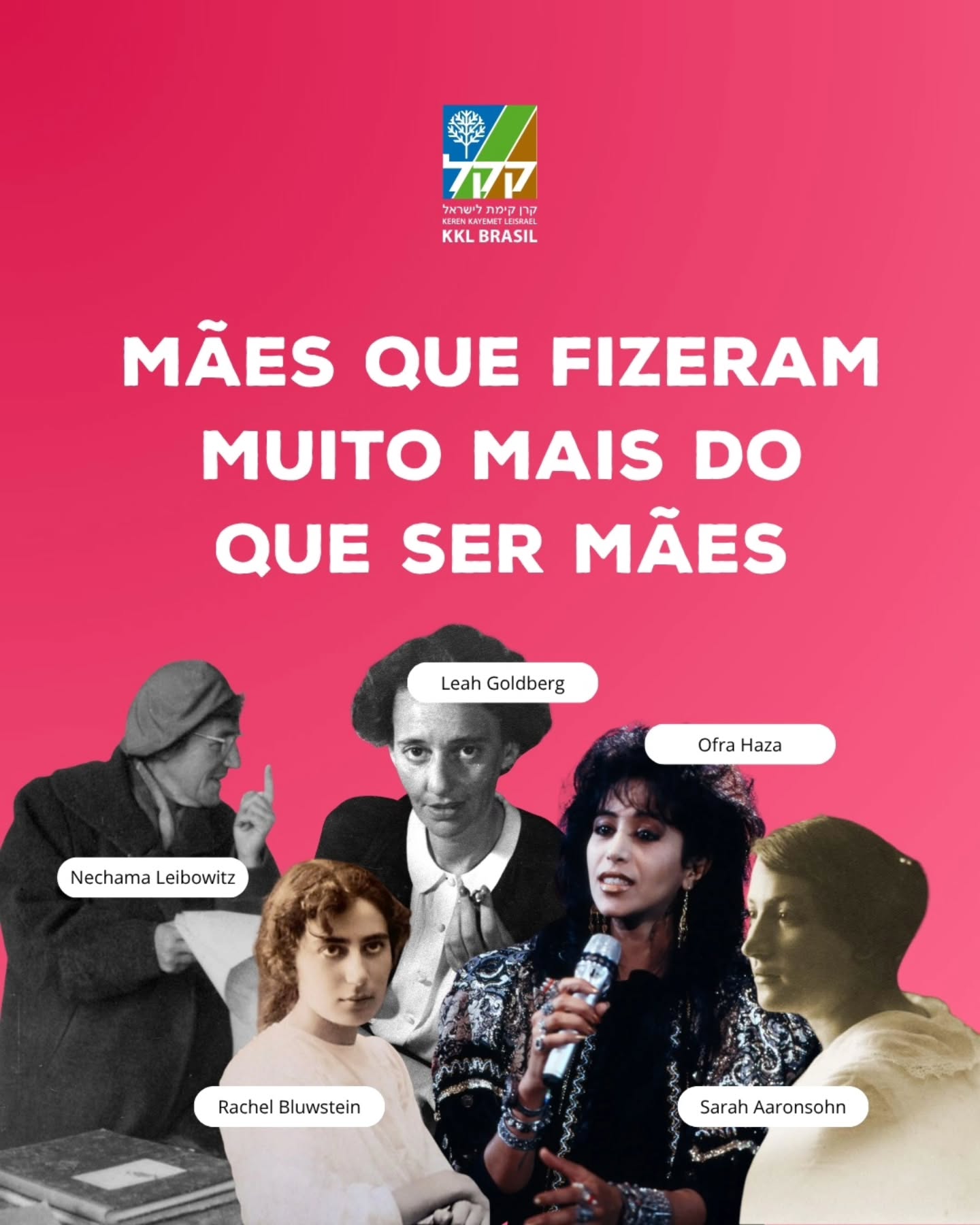Ser mãe também é educar, liderar e transformar.
Na história de Israel, muitas mulheres tiveram um papel essencial na construção da sociedade.
✨ Com qual delas você se identifica mais?