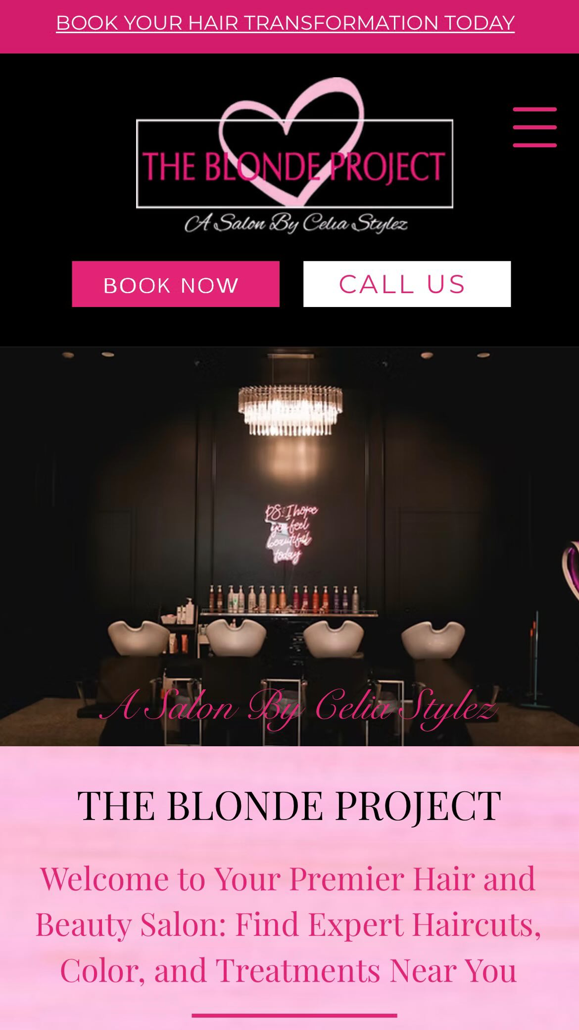 After about 15 hours of website updating, the boss’s eyes are about to fall out… which is fine because who needs both anyways?! but the website is looking EPIC. 🩷✨
Please check it out — we’ve been working hard to make The Blonde Project Salon website feel as beautiful, polished, and elevated as the experience we give in the salon.
#yycsmallbusiness #mompreneur #yycsalon #bossbabemovement #yychair
