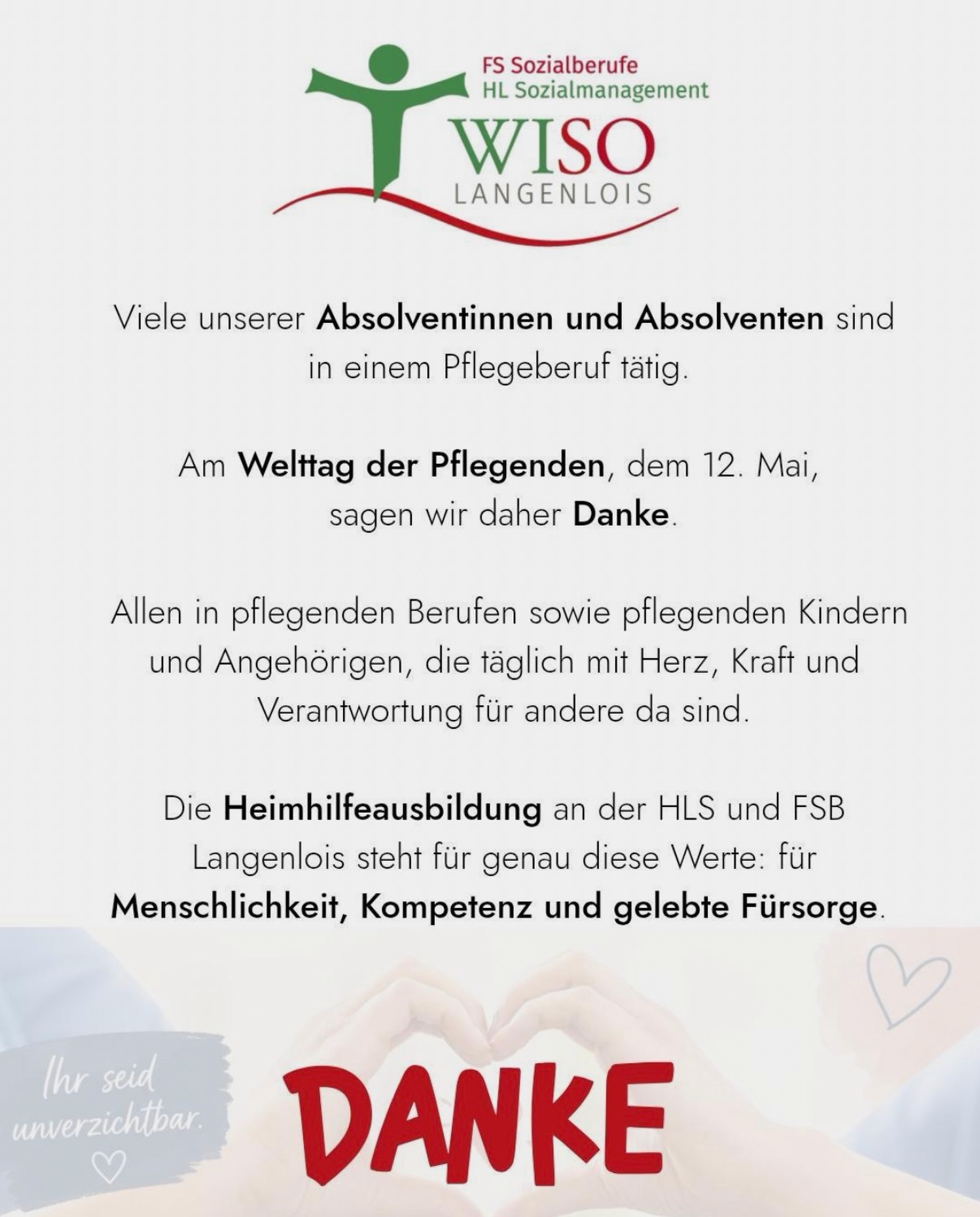 Welttag der Pflegenden!