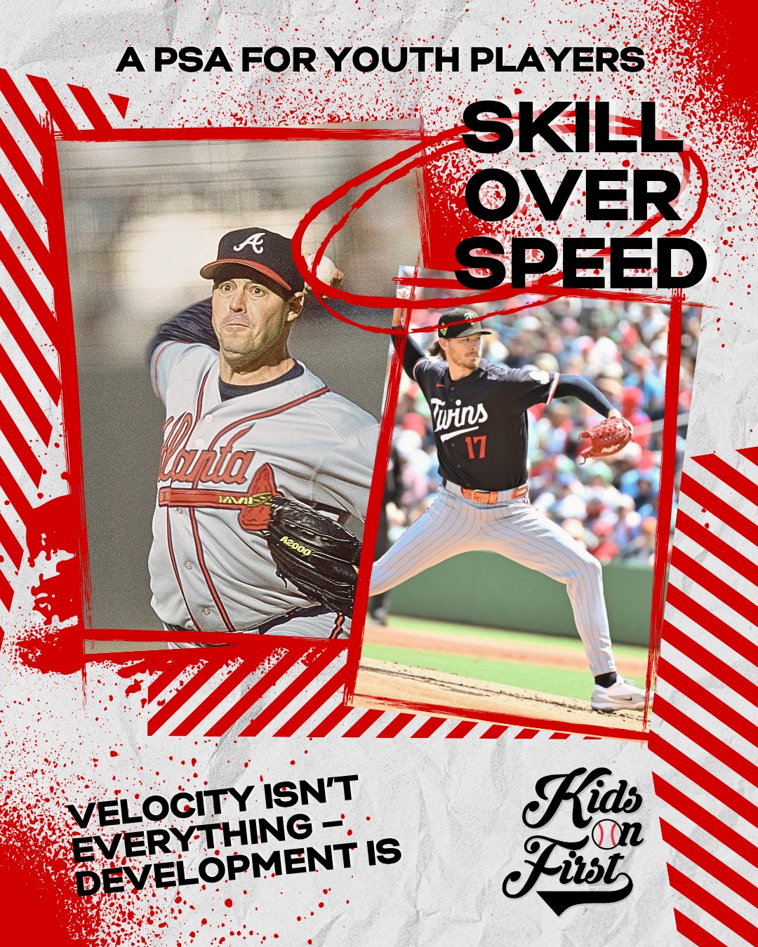 Something amazing happened last night and I want all youth to heed this. Last night, Minnesota Twins pitcher, Bailey Ober, a 6'9", RHP threw a Greg Maddox last night.
I am in tears as I write this and why? Greg "Mad Dog" Maddux threw a 77 pitch, complete game in 2 hrs and 7 minutes. Maddux is one of THE best pitchers in MLB.
Not focused on velocity, but accuracy, kept Maddux in the game for 18 seasons, suffered only 3 injuries:
In August 1999, he chipped a bone in his pitching wrist while attempting to catch a foul ball. He played through the injury rather than having immediate surgery. 2002 the first and only time on the IL for a minor back strain and had a toe injury - and never for his arm/shoulder.
Ober threw 89 pitches, his average was 80.78 and his fast ball average was 88.6.....proof that arm care, changing your approach and accuracy counts for more than shooting for 100 mph.
We as coaches and organizations NEED to be doing better for our athletes.