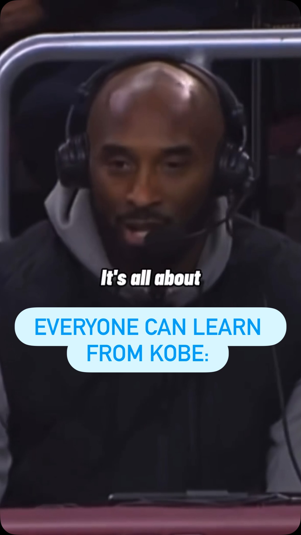 🔹PURPOSE + FOCUS🔹
No matter what you do in life, the consistent theme to success lies in your ability to connect with your purpose, and stay focused on getting better every single day.
For all athletes, your purpose should be greater than your sport. What do you think your sport is teaching you about life? Try and use your sport to get better at that daily 📈
Follow @findjoeflow for more mental game tips 🧠
• • •
#kobe #kobebryant #mambamentality #kobequotes #athletes