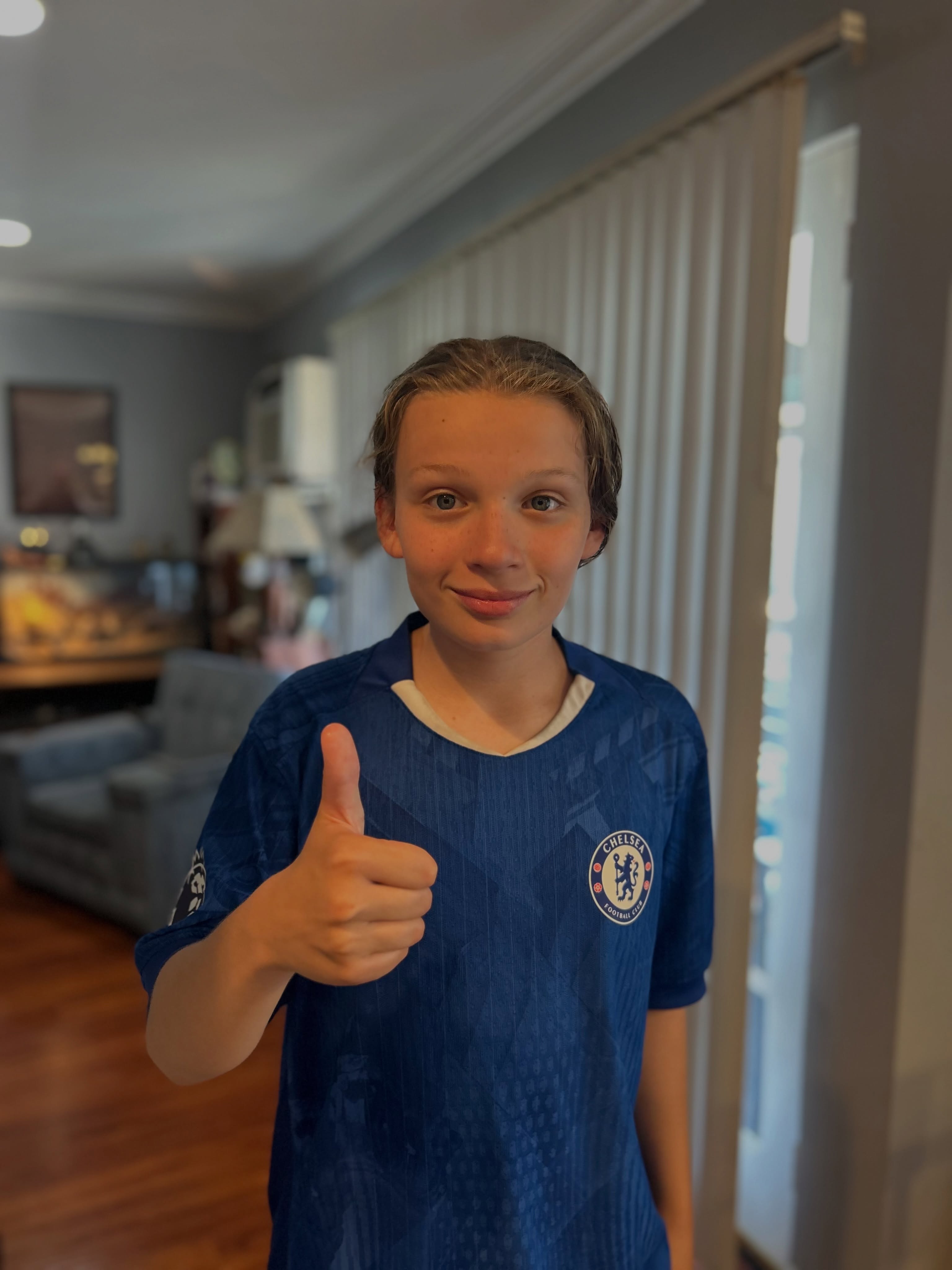 Shout out to Ike who’s continuing to level up and meet Nana’s @movementforfreedom challenge of working out at least 30 minutes a day. Today was a soccer day while wearing his @colepalmer10 jersey. So grateful for the way this kid is curious about and supports my team and our girls at @myrefugehouse 🫶
You can join Ike or match Nana’s sponsorship at movementforfreedom.com