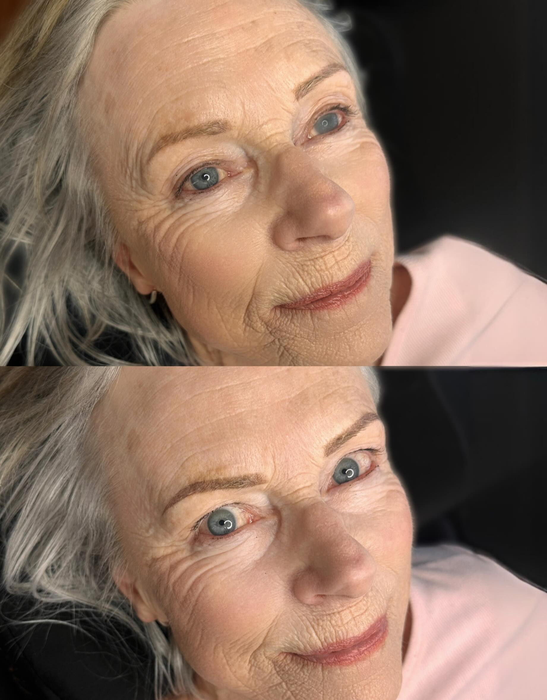 Another beautiful client 🩷 in need of a slight refresh! Her tails had faded and we added some warmth and length ✨ brows with staying power 💥#browsyyc #browtattoo #browtattooyyc