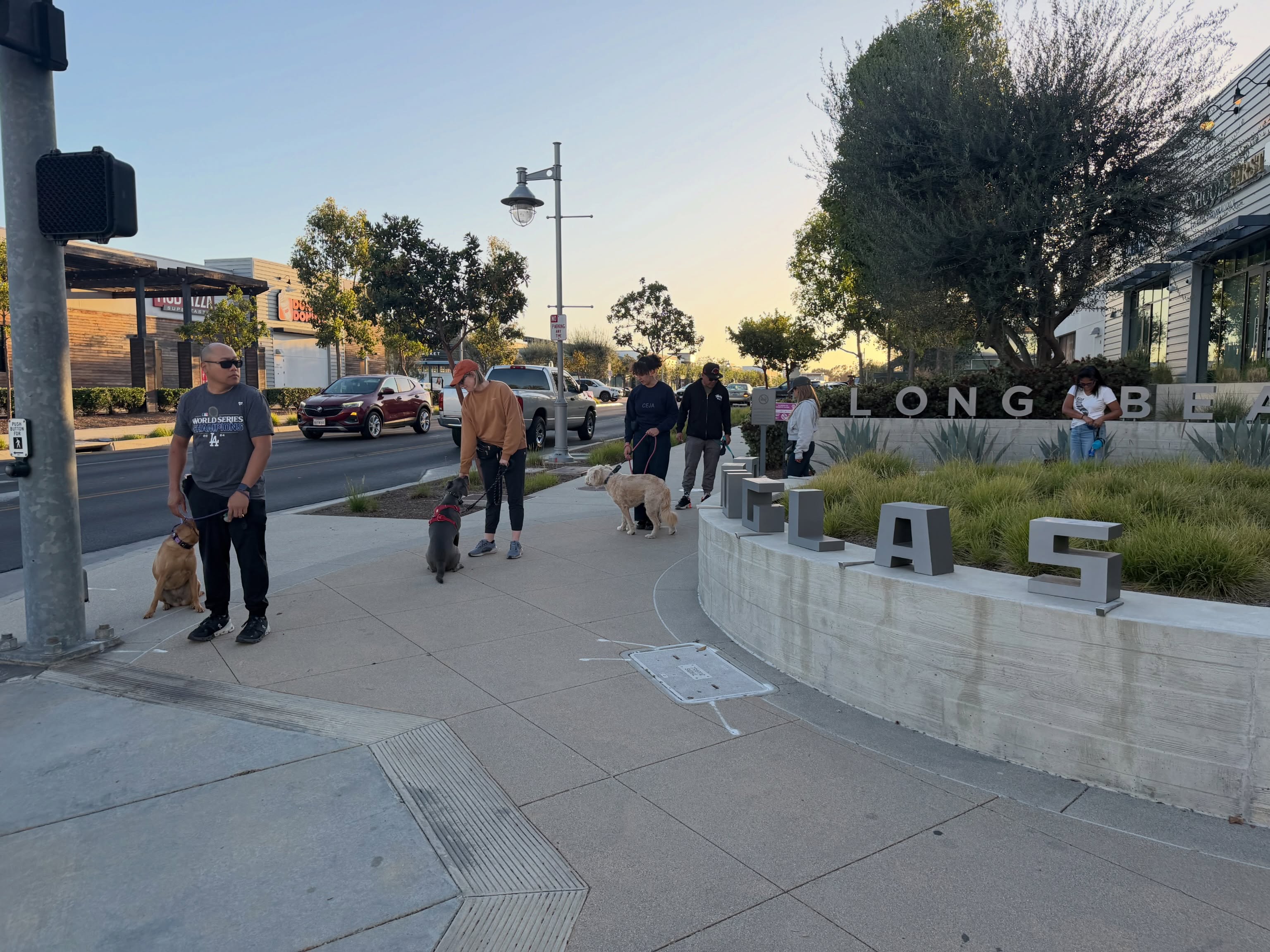 Don’t walk alone… Walk with us! It is Wednesday, my dudes… THIS Wednesday at LBX • 6:30 pm • corner of Worsham & McGowan. We leave right at 6:30. See you there!
Our walks respect you and your dog’s need for space, help dogs learn to be calm around others and create an opportunity for us to meet and support each other. Walks among others can satisfy our dog’s need to belong and often lead to a long nap afterwards. And if you need help with any behavior challenges, we can offer suggestions to help you overcome or manage them. Please reach out!
Some of our dogs are scared. Some are shy. Some are reactive. Some are friendly, but learning how to be calm around others. We maintain these rules on our walks: a minimum of ten feet from others (unless dogs are together), one dog per handler, a six-foot or shorter leash (no retractables, please) and NO dog intros. It is everyone’s responsibility to keep their dogs safe and safely under control. If you can follow our rules, you are welcome to join us. Please feel free to use a muzzle if your dog would benefit from it. If you’re not sure if your dog would do well at a pack walk, please message us for more information. @beau_beau24
#packwalk #longbeachdog
