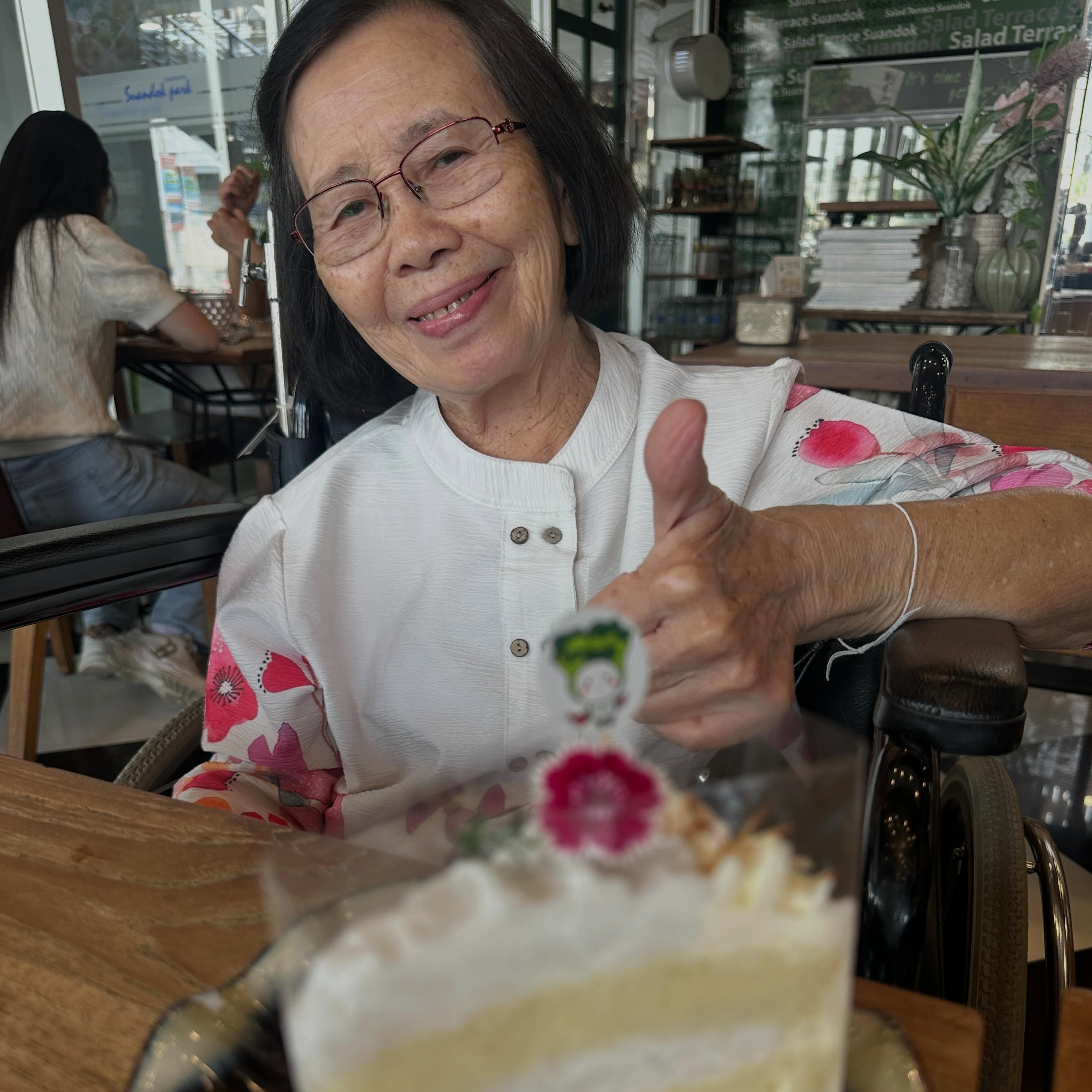 Happy Mother’s Day to all the hard working moms out there! I recently had a small scare with my momma. She fell and broke her hip while in Thailand. My sisters and I have been able to go out and help and I was fortunate to be able to spend the last several weeks with her and helping her with her recovery. (Although, she may tell you differently as I pushed her hard with her PT drills 🤣) She’s been recovering well and we’re hoping she’s able to make it back stateside by the end of the month!
If you haven’t grabbed your mom a sweet treat, stop by today, both locations are open! 🌸