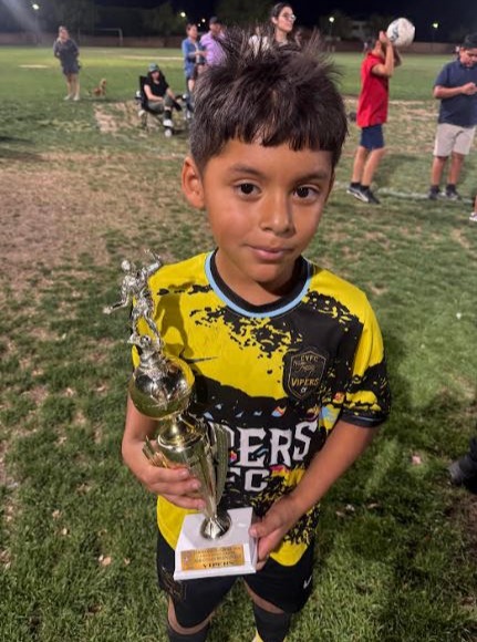 FELICIDADES A Sebastian Hernandez DEL EQUIPO VIPERS AL OBTENER EL TÍTULO DE CAMPEÓN GOLEADOR DE LA DIV 2017