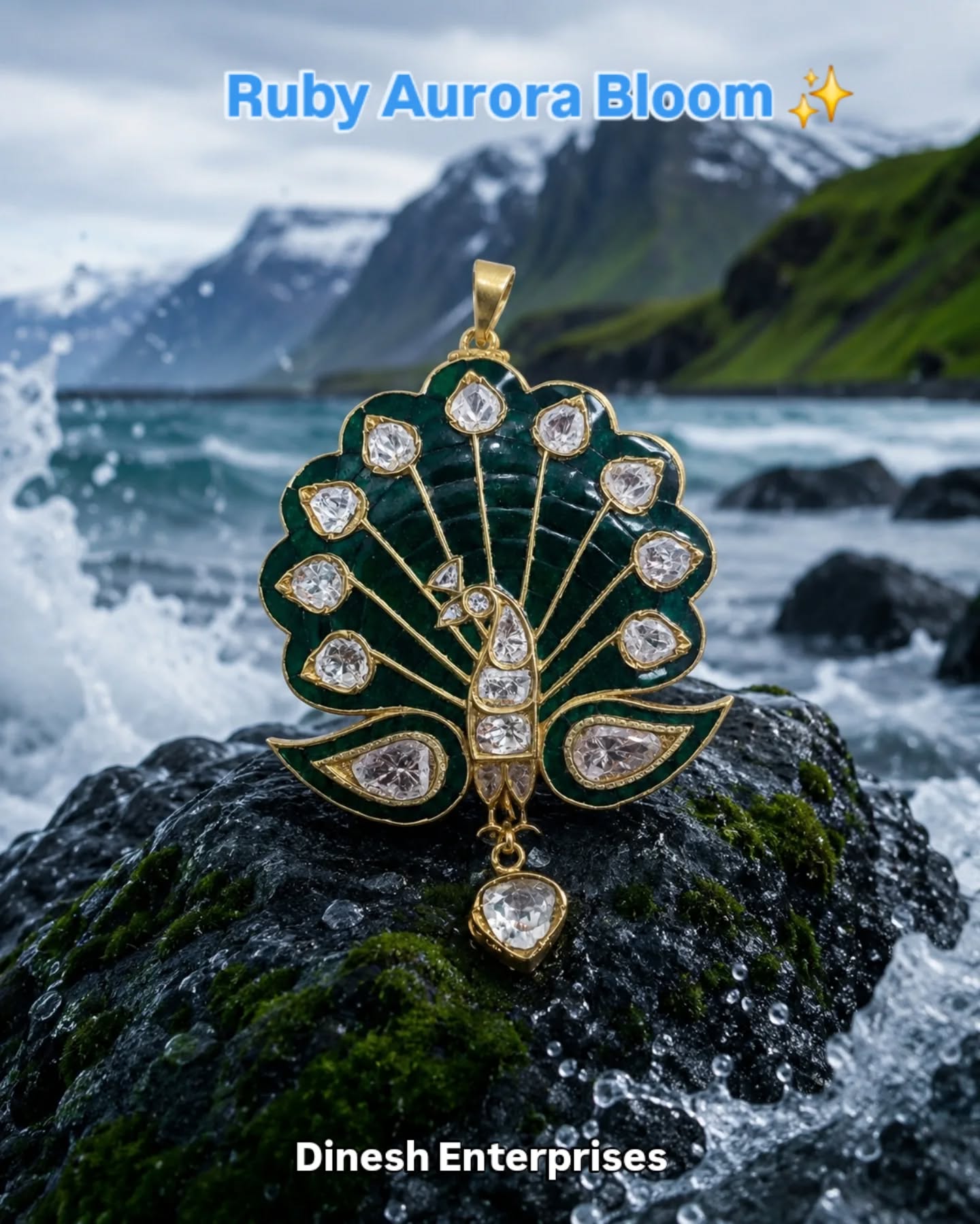 Ruby Aurora Bloom Pendant 😍
A radiant floral jewel glowing like the Northern Lights, blending royal ruby tones with nature-inspired elegance.
#goldpendant #naturaldiamonds #polkipendant #luxuryjewelry #inspiredbynature