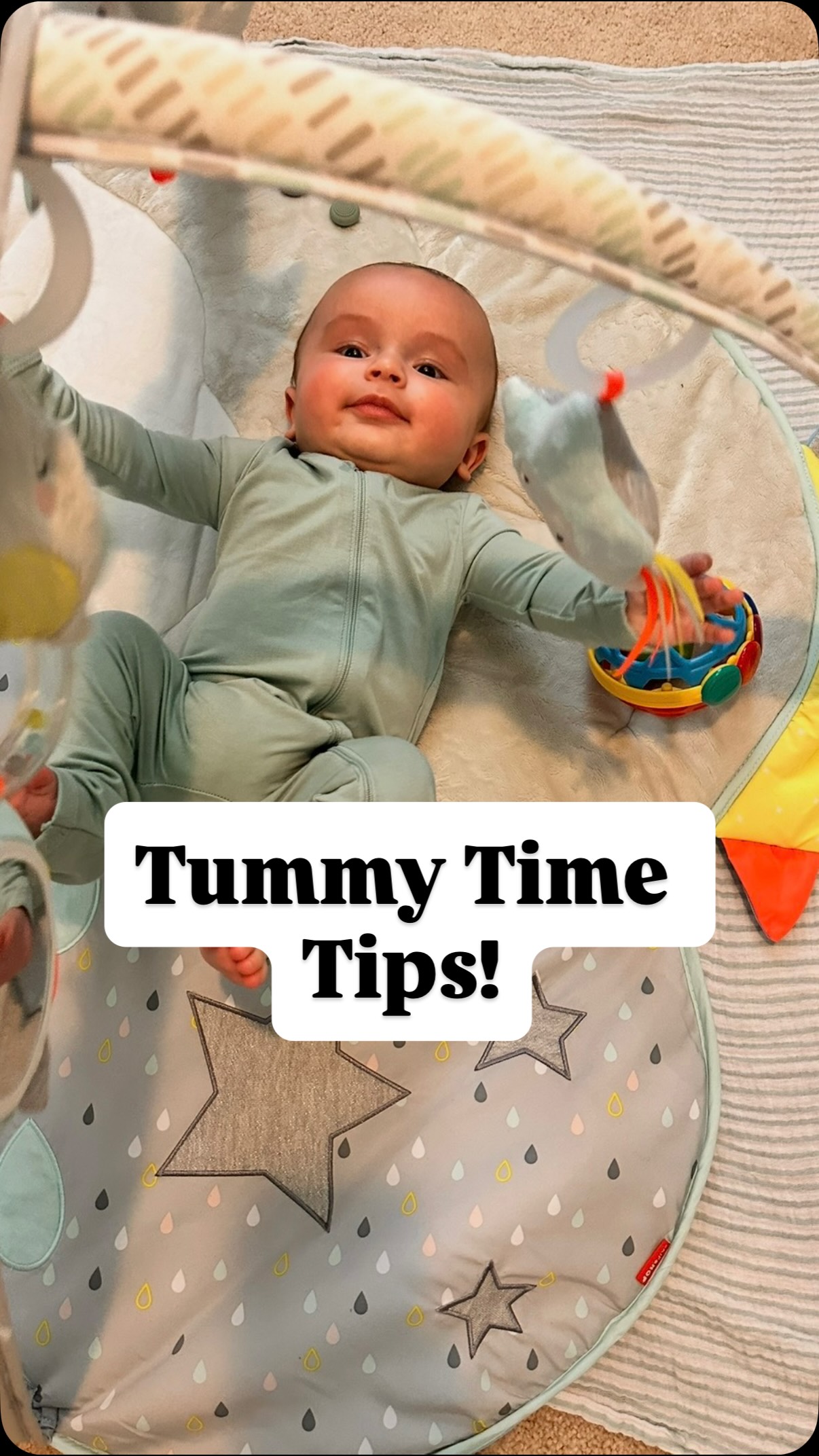 Here is how much time should be spent doing tummy time, depending on age: (Save this if you have a 0-6 month old!)
▪️Newborn: 2-3 times/day, 3 minute sessions
▪️1-2 Months: 2-3 times/day, 3-5 minute sessions
▪️2-3 Months: 25-45 minutes daily
▪️3-4 Months: 45-60 minutes daily
▪️4-6 Months: 60-90 minutes daily
At what age did your baby start sleeping on their tummy? 👇🏼
Follow @mybabysleepology for all the 💤 tips!
#babysleeptips #babysleep #sleepconsultant #sleeptraining