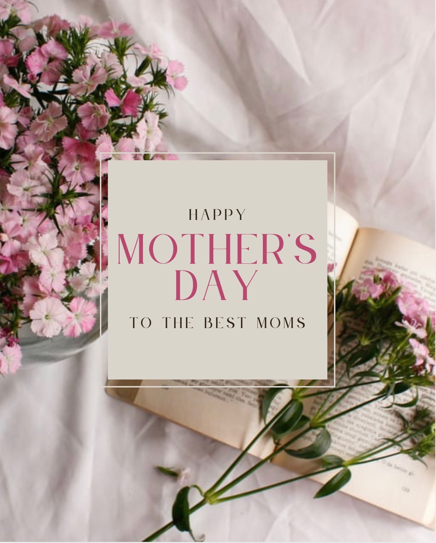 Happy Mother’s Day to all the mamas, nurturers, and caregivers. You are loved and appreciated!