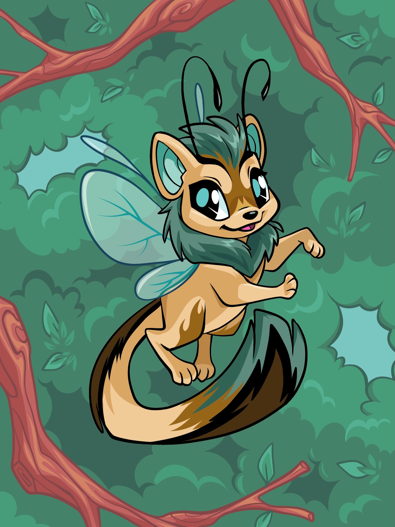 Here’s the faerie Xweetok from my most recent video! Loved drawing the faerie Neopets for the Battledome TCG, what a dream project!
#artistsofinstagram #cute #neopets #nostalgia