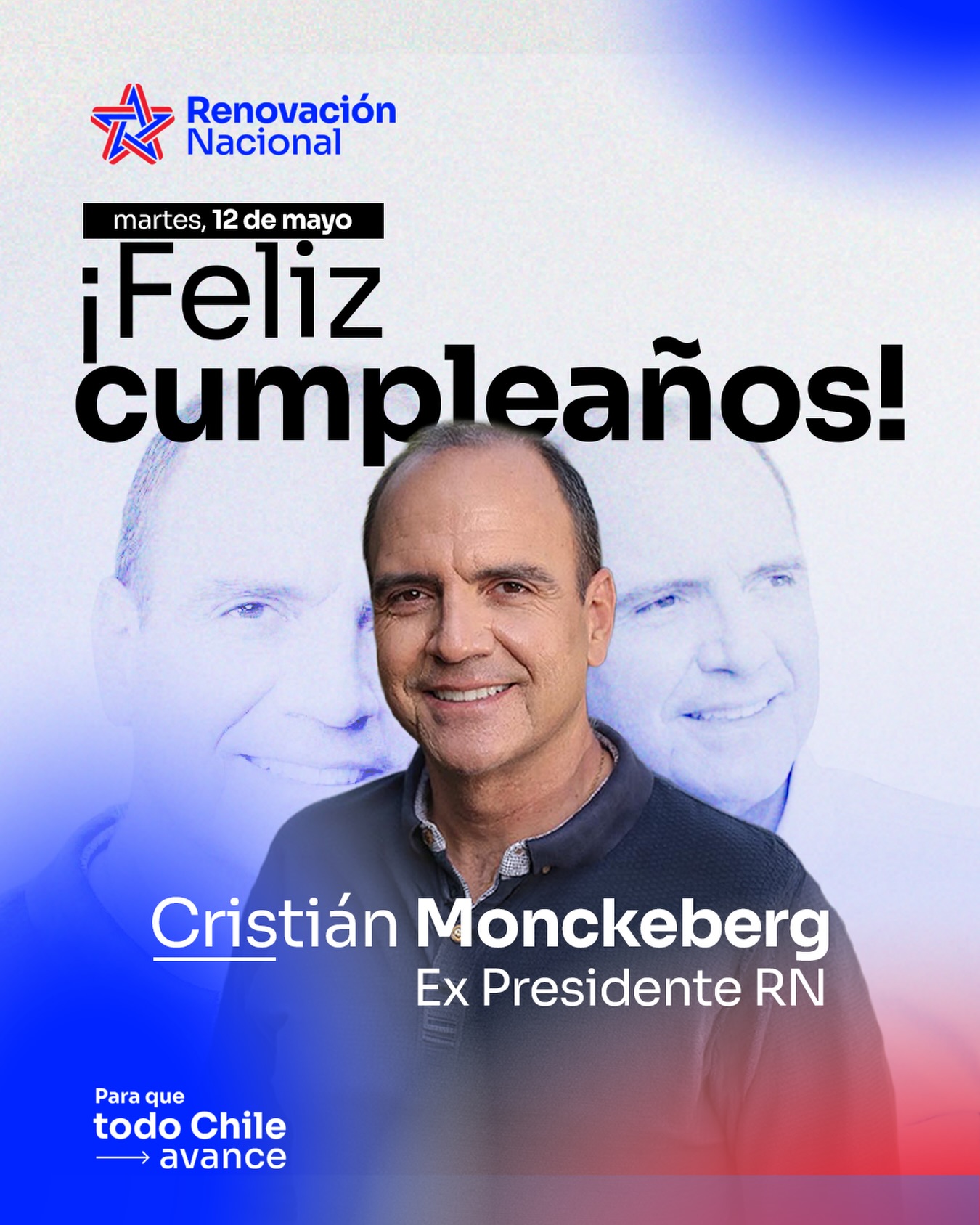 ¡Feliz cumpleaños @cristianmonckeberg !