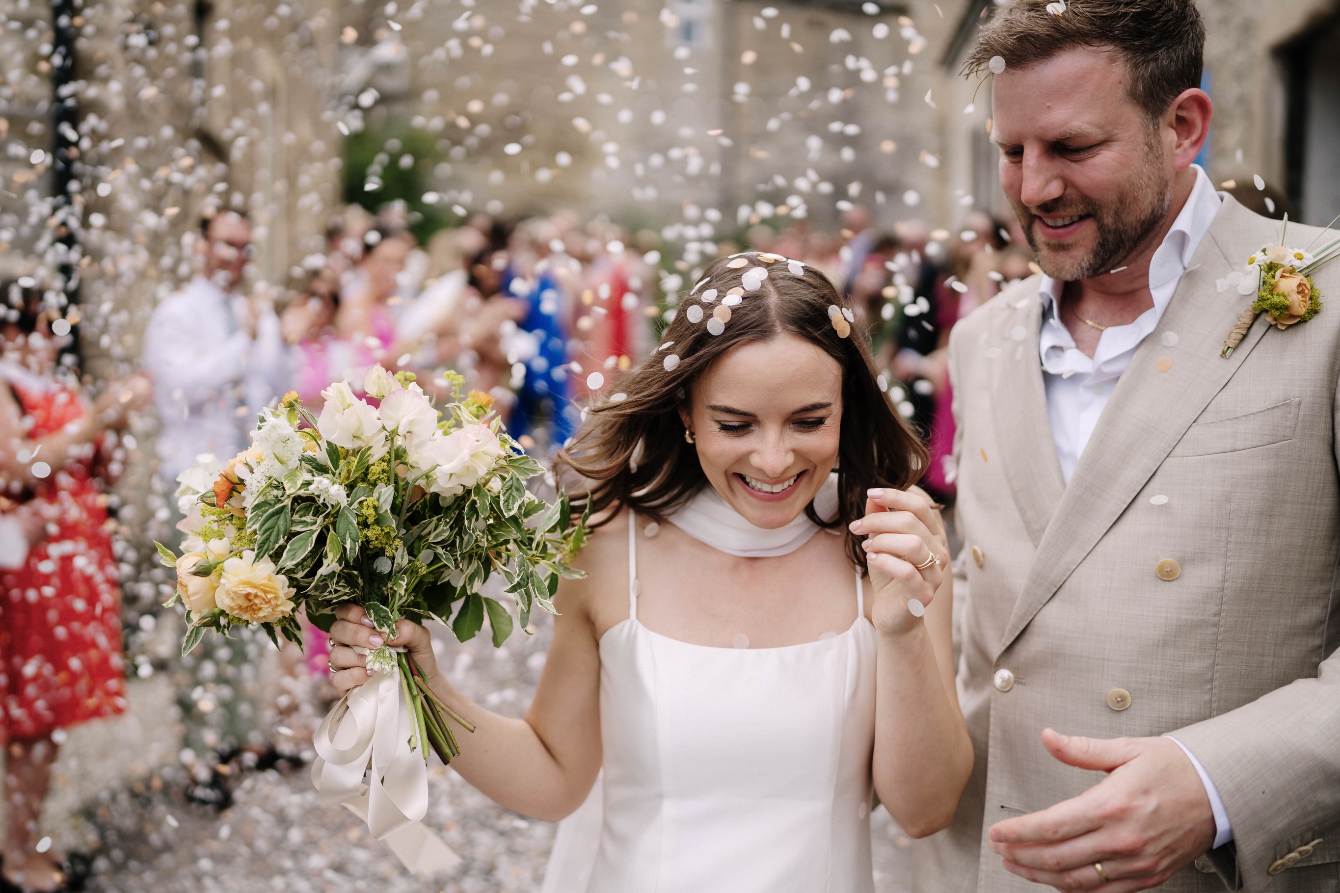 Lucy & Fred
A Silk Mill wedding with champagne on ice, tacos in the courtyard, confetti everywhere, and one very happy dance floor by the end of the night.
Lucy and Fred wanted the day to feel relaxed, colourful, and completely centred around their people - less formal “wedding schedule”, more incredible food, flowing drinks, and a big celebration in the middle of Frome.
@basement17tacos created the food experience of dreams with open-fire cooking, incredible sharing food, and tacos later in the evening which disappeared almost instantly.
One of my favourite things about weddings at The Silk Mill is how effortlessly cool the space already feels. The styling never needs to be overworked. A few thoughtful details, great atmosphere, good music, and guests who are ready to have a brilliant time do most of the heavy lifting.
Such a fun one to coordinate!
#fromewedding #somersetweddingplanner #somersetweddingcoordination #somersetwedding #ukweddingplanner
Bar @ponyandtap
Beauty @paintingandpins
Catering @basement17tacos
Coordination @scarlettroseevents
Flowers @commonfarmflowers
Photography @stu_tucker_photography
Linen @alba.tableware
Tableware: @allens_hire
Venue @silkmillinfrome