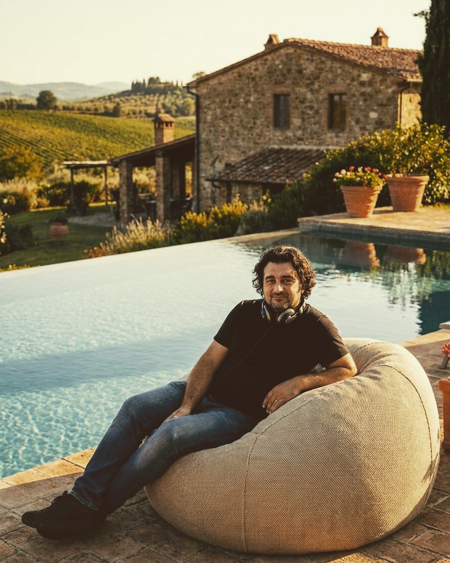 Tra la quiete della Toscana e il battito della house music che sta per iniziare.
Interessante campa apparente 😂
#AlexCasini #HouseMusic #HouseNight #ElectronicMusic #DJLife #MusicLife #PoolVibes #Poolside #SummerVibes #Tuscany #Toscana #ItalianVibes #SunsetVibes #ChillBeforeParty #PreParty #NightLife #GoodVibes #MusicMood #EDM #EDMLife #DanceMusic #OutdoorVibes #Countryside #RelaxTime #LifestylePhotography #TravelVibes #PartySoon #BehindTheScenes #VillaVibes