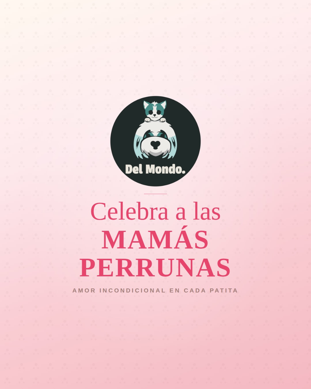 ¿Mamá perruna? No, MAMÁ PERRUNA. 🐾👸🏻
De esas que dicen “es que no es perro, es mi hijo” con toda la seriedad del mundo. De las que tienen más fotos del lomito que selfies. De las que comparten su cama… y terminan durmiendo en la orillita. 😂
Si tú también le dices “ahorita vengo, pórtate bien” cuando sales de casa… este carrusel es para ti. 🫶🐶
¡Feliz día de las mamás perrunas! Que hoy te llenen de lamidas y colazos de felicidad. 💕
📌 Guarda este post y etiqueta a una mamá perruna que se lo merece TODO 🏷️👇
#MamásPerrunas #DelMondoPets #DíaDeLasMadres #MamáPeludita #PerrHijo AmorIncondicional MamáPerruna DogMom AmoPets LomitoFeliz