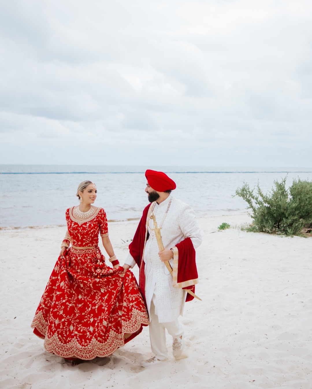 Loved this day so much. Scroll to the end for the cutest finale.
….
@yellowponyproductions @dolledupbydeestudio @irockweddings @sabb6ser
….
#destinationweddingphotography #destinationweddingplanner #destinationweddings #destinationwedding #luxuryweddings
…..
destination wedding photographer, destination wedding videographer, Sikh wedding photography, Sikh wedding cinematography, beach wedding ceremony, luxury wedding photography, luxury wedding videography, South Asian wedding, Indian wedding photography, Indian wedding videography, Anand Karaj ceremony, Cancun wedding photographer, Mexico wedding photographer, resort wedding, bridal portraits, groom portraits, ceremony exit, wedding day moments, red bridal lehenga, destination wedding inspiration