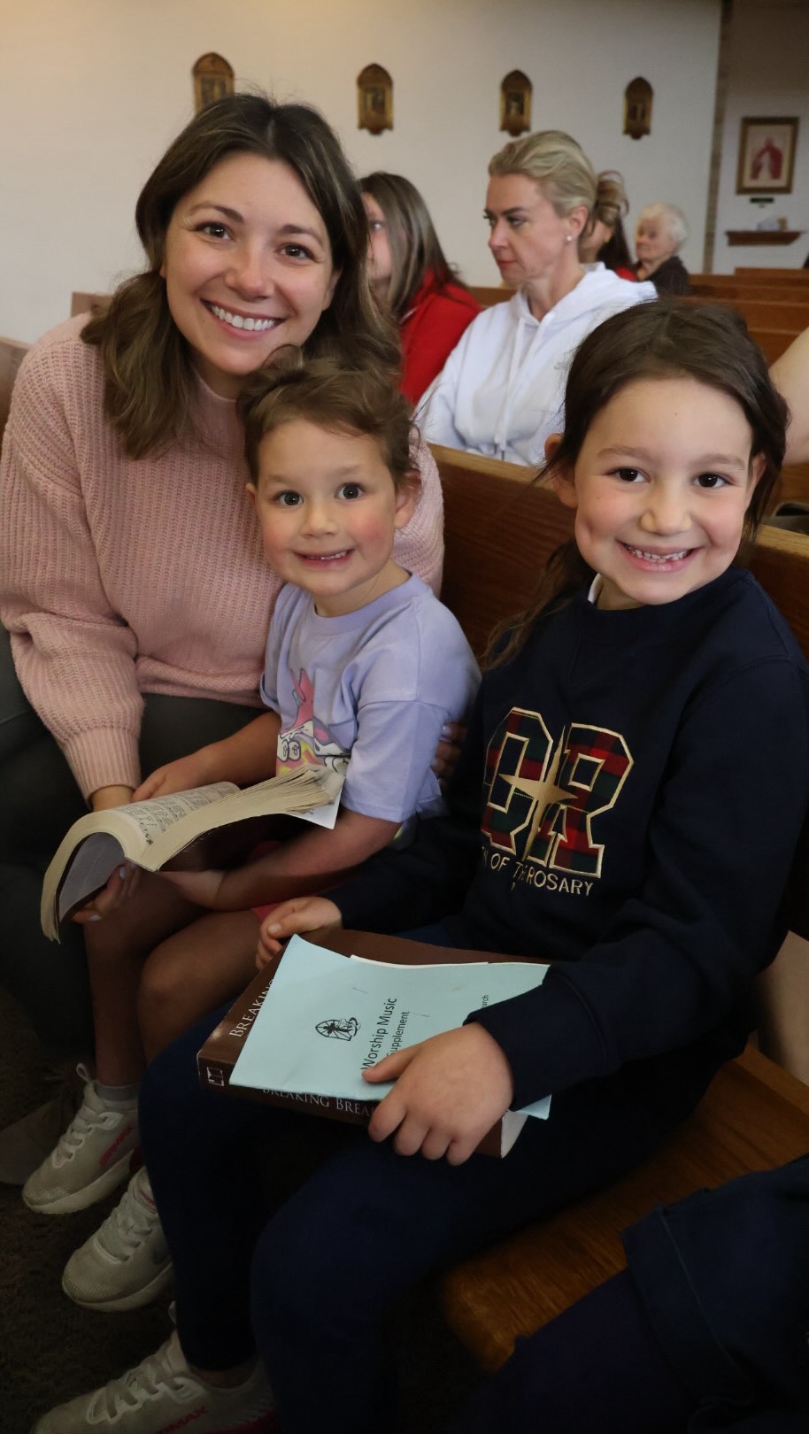 “God could not be everywhere, so He created mothers.” 🤍
Father Paul shared those beautiful words during today’s Mother’s Day Mass, and they couldn’t be more true in our QR community. Our school would be nowhere without the love, energy, care, and support our moms bring each day.
Mother’s Day may have been a couple days ago, but today we were grateful for the chance to honor and pray for all the incredible mothers and mother figures in our community. 💙 #mothersday #queenoftherosaryschool #chicagocatholicschools