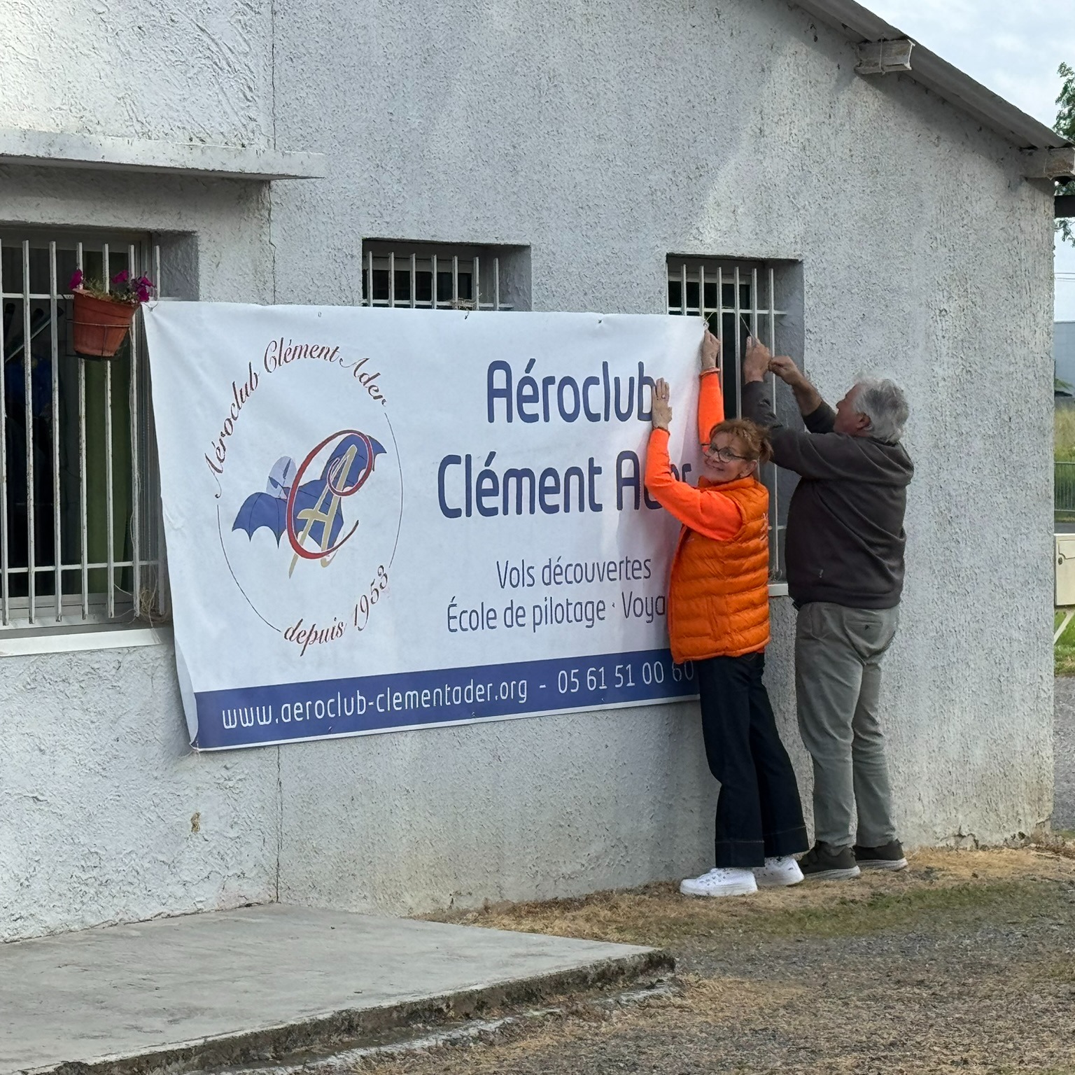 quand l'aéroclub CLEMENT ADER reçoit AIREXPO sur ses terres