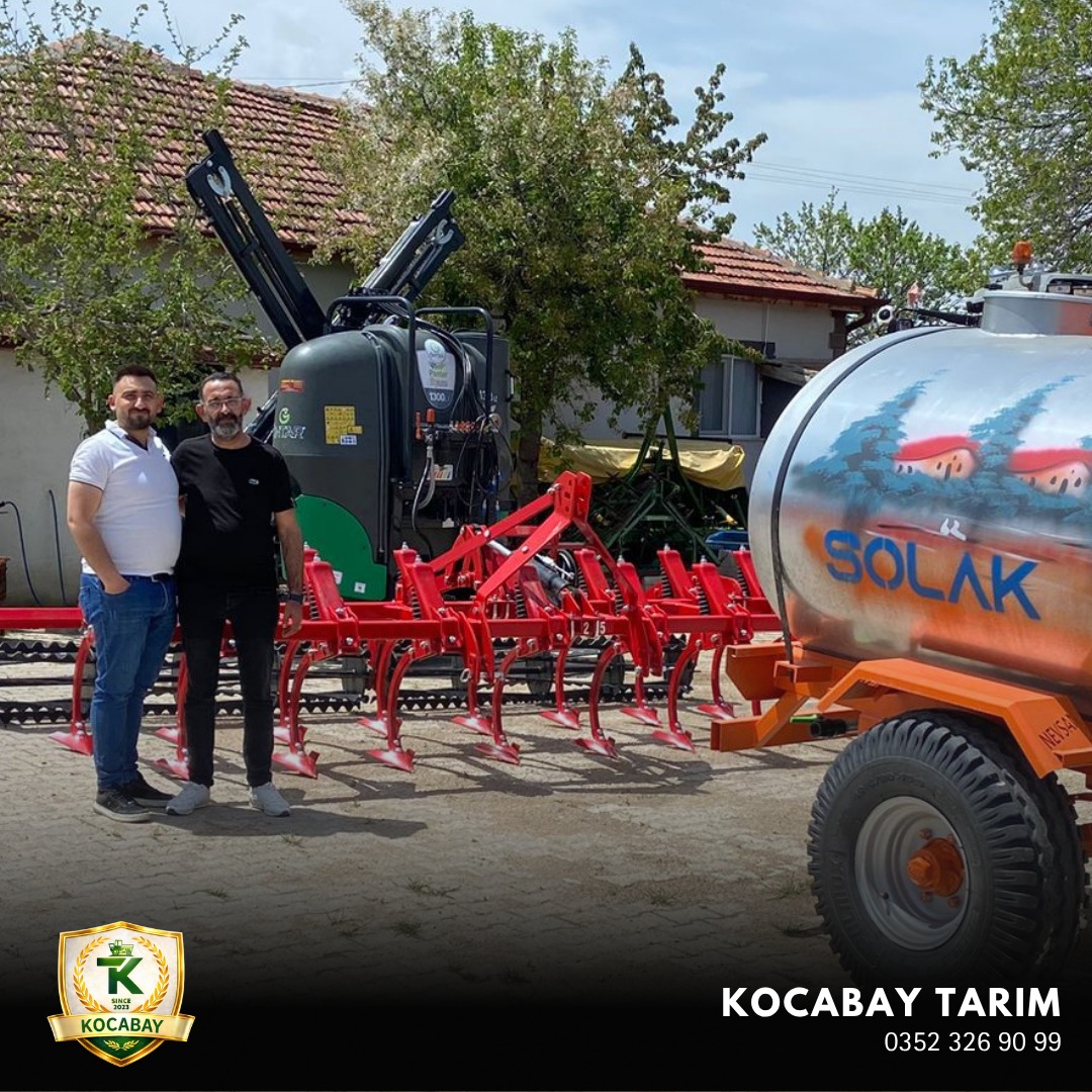 Boğazlıyan'ın Büyük Müteahhidi,
SOLAK İNŞAAT MUSTAFA SOLAK Bey'e
#Öntar 1300 lt X Kanat Full+Full İlaçlama Makinesi,
#Nevsan 5 Ton Sıvı Tankeri,
#Fortis Stella 15'li Kültüvatörü Hayırlı Olsun👏😊
Bu vatan için alın teri döken tüm çiftçilerimizin yanındayız.🚜
#tariminyenirengi Kocabay Tarım 🌱
📞İletişim ve detaylı bilgi için: 0352 326 90 99
#tarım #tarim #çiftçi #tarımmakinaları #ziraat #kocabaytarim