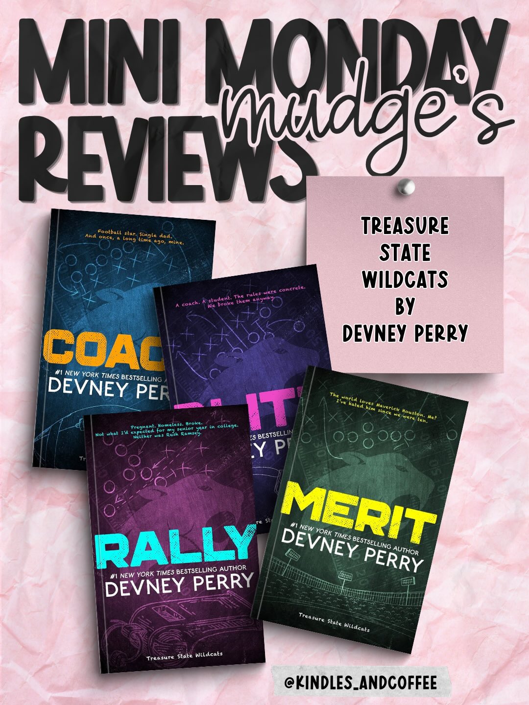 almost forgot mini review monday but let me tell you!
THIS SERIES!!! omg i had stopped after blitz bc like.. why are there so many books on my TBR but i am SO glad i went back to it! i loved every single book in the treasure state wildcats by @devneyperry
it had every single trope i love, forbidden, accidental pregnancy, coach x athlete, single dad, enemies to lovers & so many more all wrapped up in small town montana.
i did all of these on audio (which you can get in a box set) and OMG YOU WILL NOT REGRET IT!
have you listened to this series? which was your fave?!
#devneyperry #smalltownromance #footballromance #footballaudio #bookrecommentations