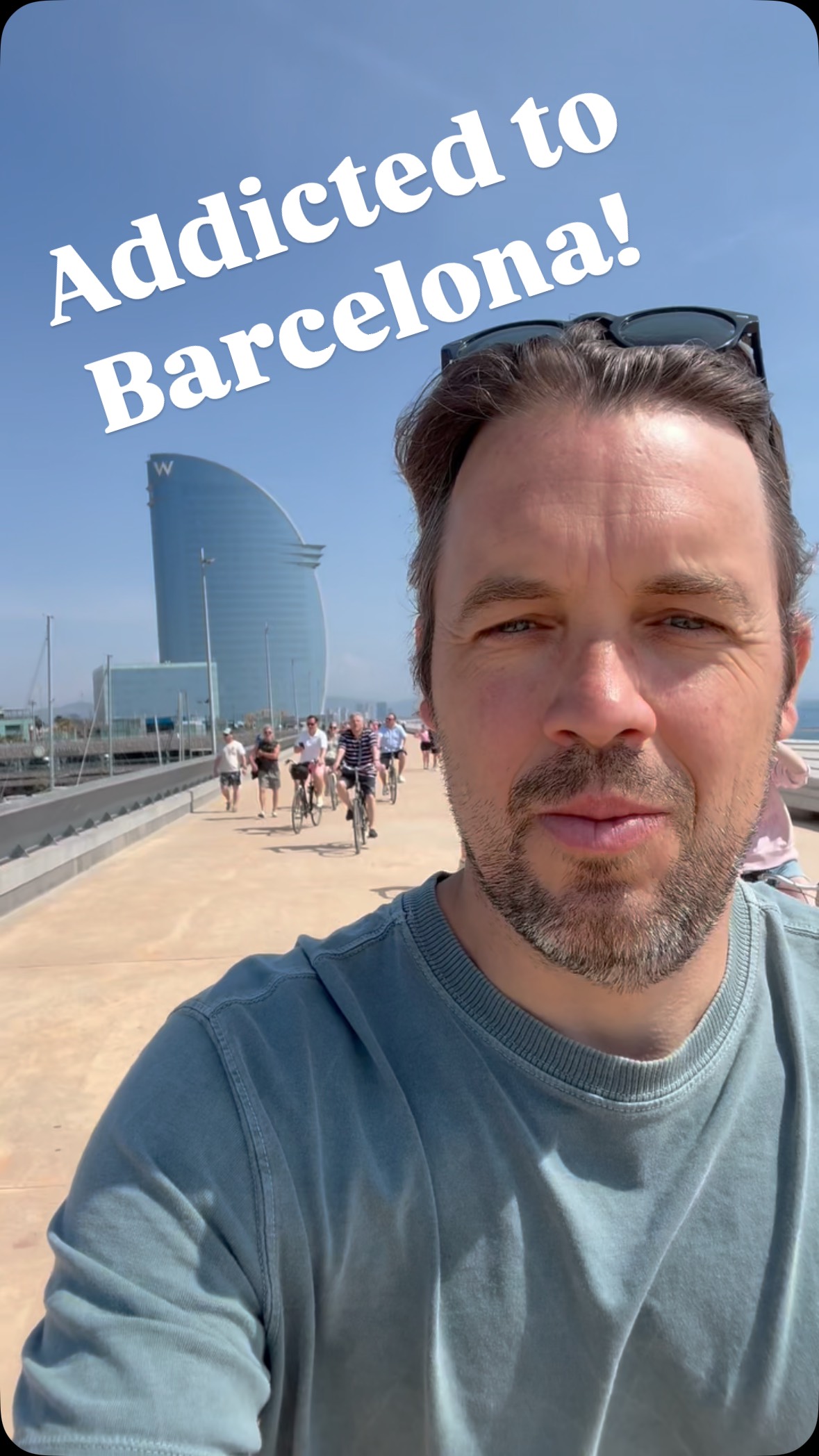 At Mucho Gusto Tours we are addicted to Barcelona! #barcelona #fietstourbarcelona #wandeltourbarcelona #barcelonatoerisme #stedentripbarcelona