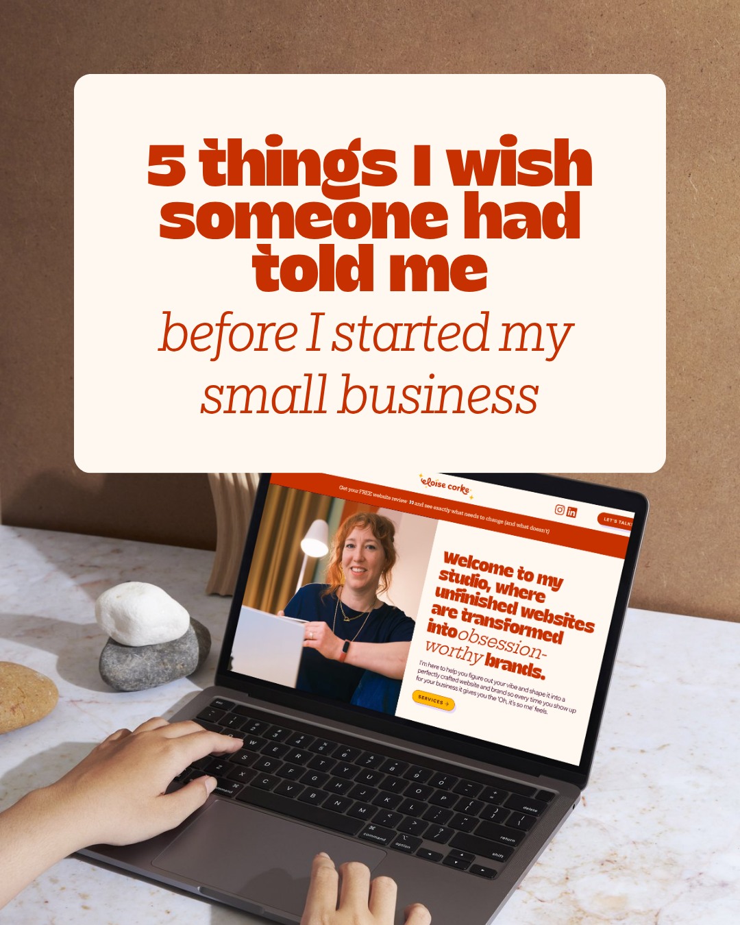 I fell out of love with design for a while. It wasn’t until I found small female founder brands struggling with DIY sites and designs for their socials that I knew my particular skill set would help them and relight my design fire.
Through all of this, the coffee chats I’ve been having with other women in business has literally lit up my life.
So if you’re feeling isolated or just fancy a chat I save two 30 minute coffee breaks a week - if that’s what you need: DM me I’d literally ❤️ to speak to you.