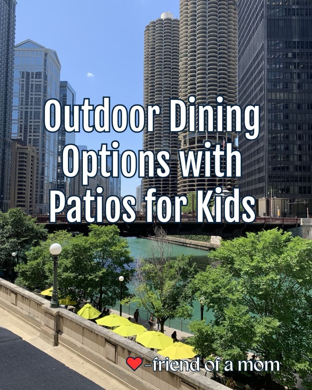 Patio season is here ☀️
We rounded up our favorite kid friendly patios in Chicago where you can actually enjoy your meal while the kids are happy.
Save this for your next warm day and send it to the mom you’re meeting 👇
And if we missed one, drop it below ✨