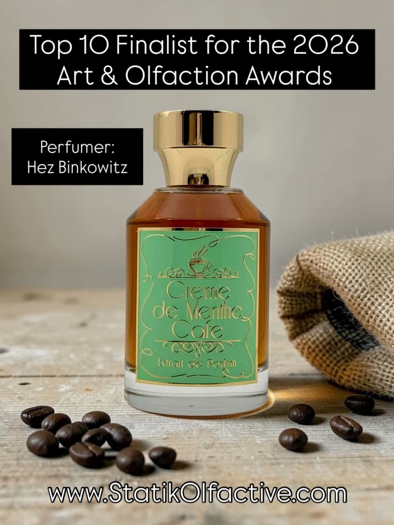 ➡️ Since the worldwide finalist announcement was made by the Art & Olfaction Awards, we have hardly been able to keep up! So if you’ve been eyeing Crème de Menthe Café lately but have yet to pull the trigger for whatever reason, now is the time to do so! We are running EXTREMELY low on stock and expect to sell out soon. We have ordered more concentrate in anticipation of the influx of orders, but it still won’t be ready for another month or more. So make sure you don’t miss it while you can! With all that said, the official awards ceremony is on June 11th in Athens, Greece… wish us luck, and fingers crossed! 🤞 #artandolfactionawards
📸 Statik Olfactive Fragrances 📸
“Handcrafted artisanal luxury fragrances creating static imagery through olfactive scent”
▪️bespoke fragrances by Chris Martin▪️
Find us on:
www.StatikOlfactive.com
Facebook.com/StatikOlfactive
Instagram: @StatikOlfactive
TikTok: @StatikOlfactive
#perfume #perfumes #fragrance #parfum
