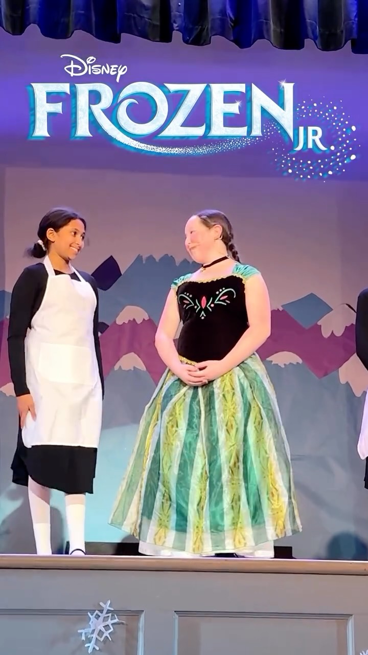 Frozen Jr. was a tremendous success!
We’re still reliving the magic from these unforgettable nights. Enjoy a few short clips featuring our talented students. #FrozenJR #FrozenMusical #StudentPerformers #MusicalTheatre #SchoolMusical