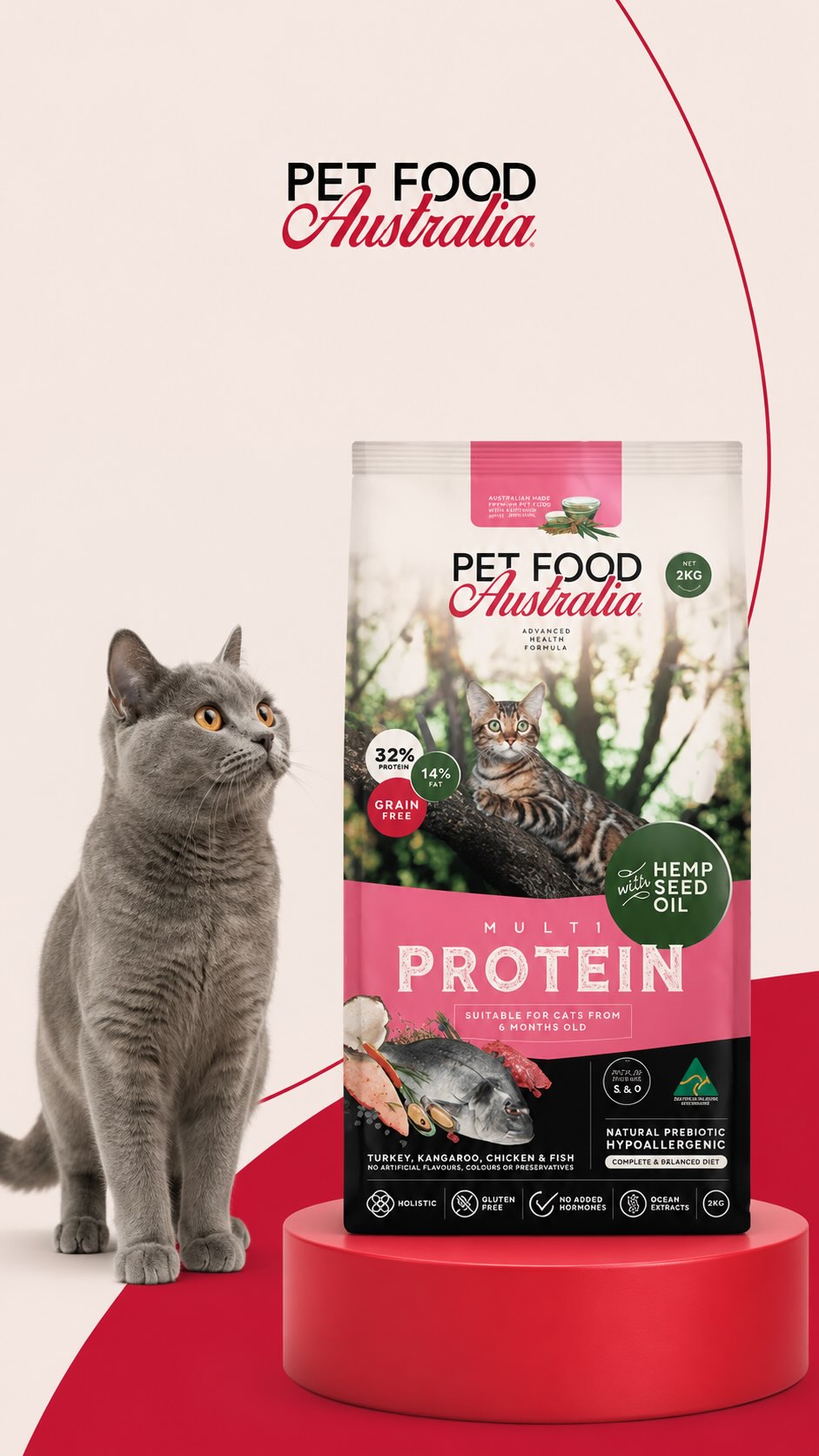 Good food makes a difference.
Pet Food Australia’s cat food is Australian made, grain free, and packed with quality ingredients to support your cat’s health from the inside out. Simple, honest nutrition they’ll love 🐱
#PetFoodAustralia #CatFood #CatNutrition #PremiumDogFood #HealthyCats CatHealth PetCare PetWellness NaturalCatFood QualityPetFood CatLovers DubaiPets UAEPets HempSeedOil BetterNutrition